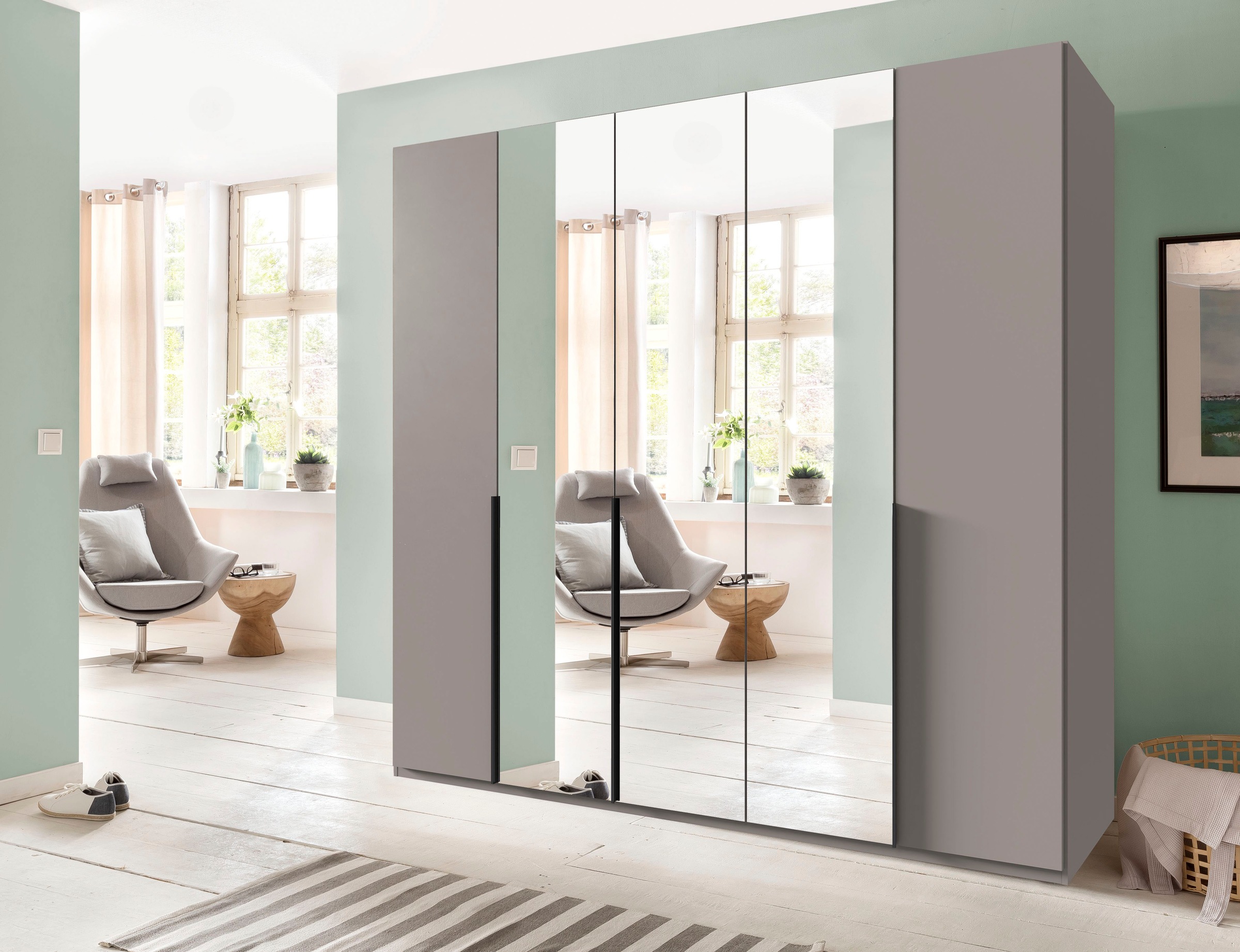 Wimex Kleiderschrank »Mugano,in 8 Breiten,3 Höhen,2 Tiefen, viele Farben, M günstig online kaufen