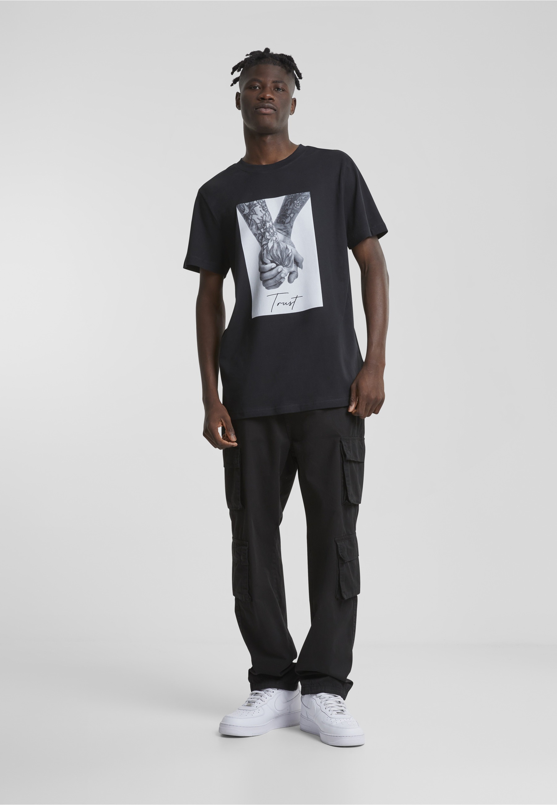 MisterTee Kurzarmshirt »MisterTee Herren Trust 2.0 Tee« 1 Stk.