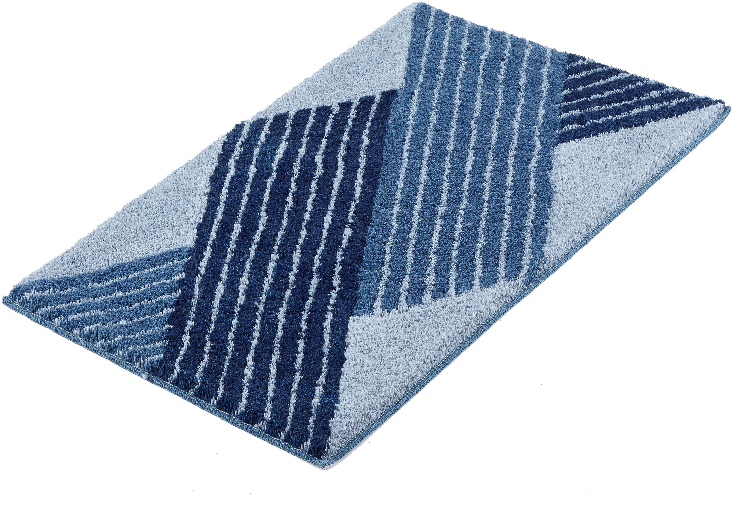 Kleine Wolke Badematte »Cross« Höhe 20 mm rutschhemmend beschichtet fußbode günstig online kaufen