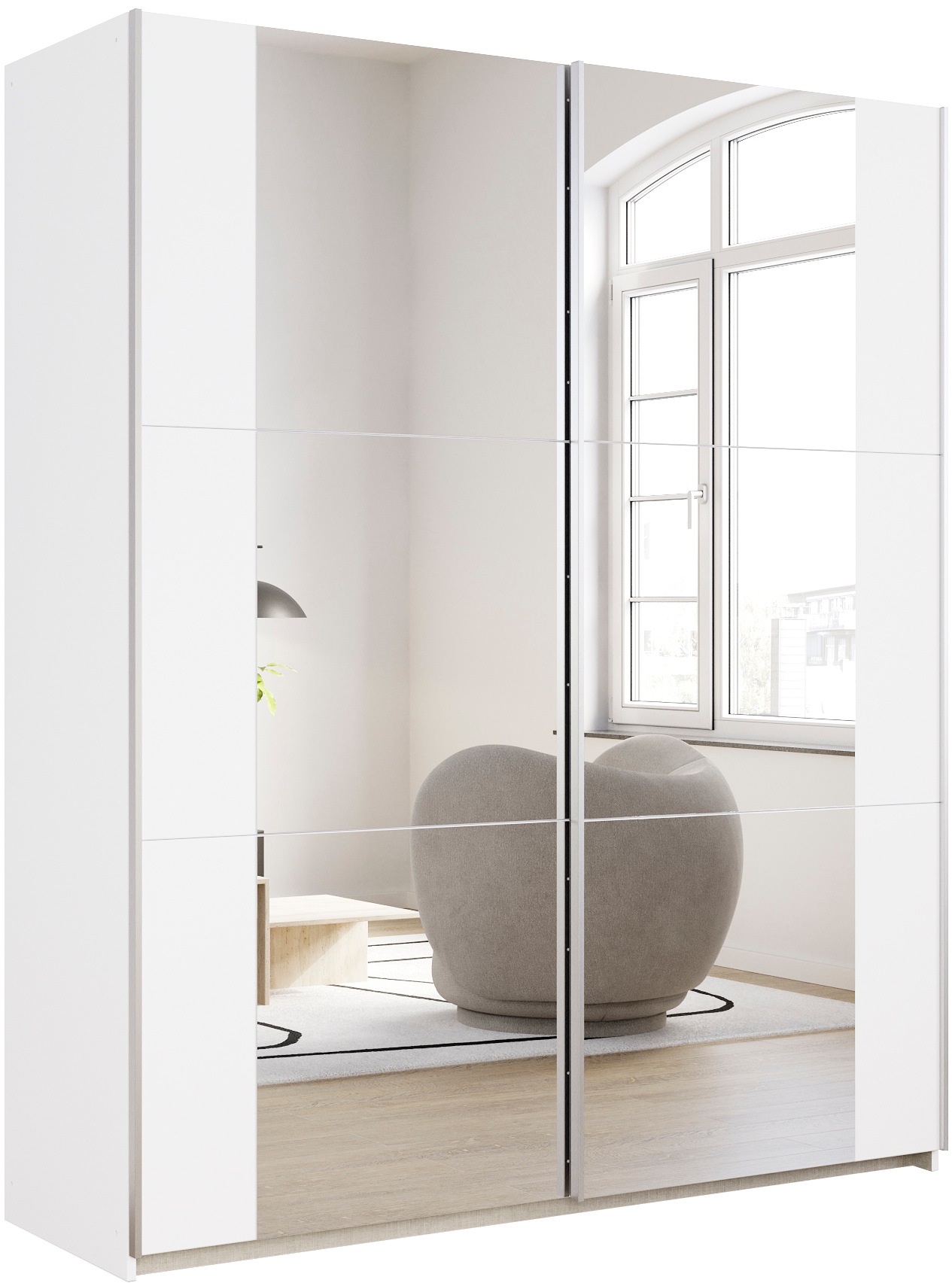 rauch Kleiderschrank »Kleiderschrank Drehtürenschrank Schrank Garderobe KRO günstig online kaufen