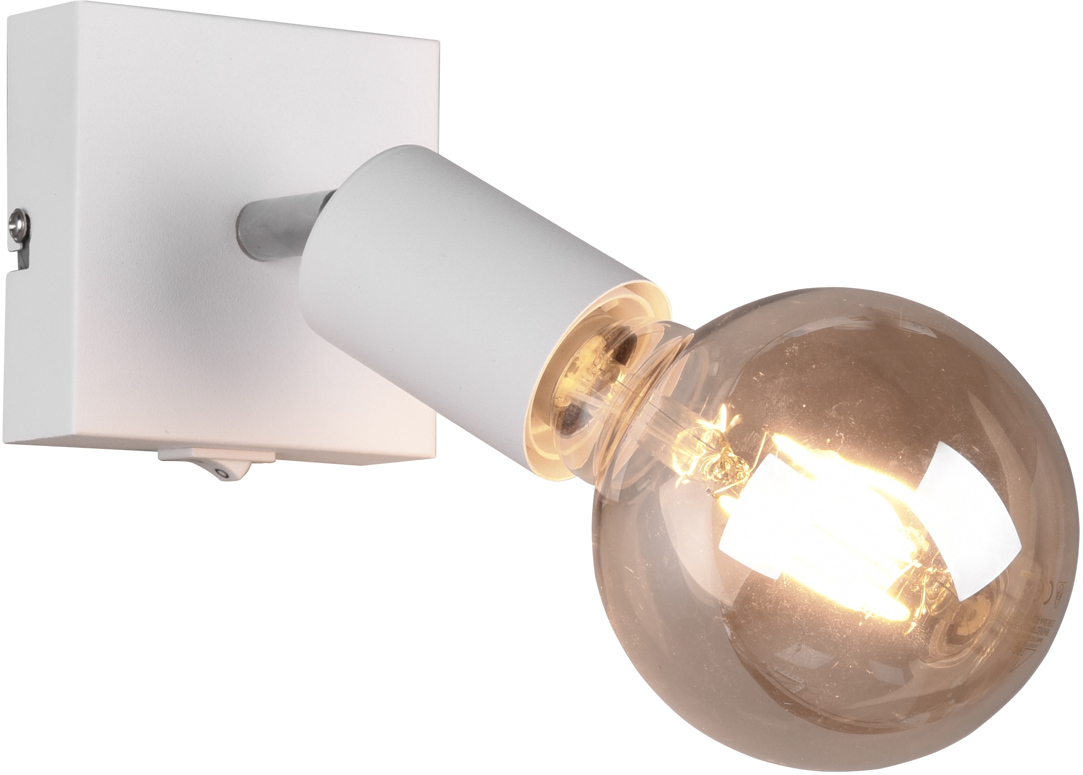 REALITY Leuchten Wandstrahler »VANNES« E27 1 Stk. E27-Leuchtmittel frei wäh günstig online kaufen