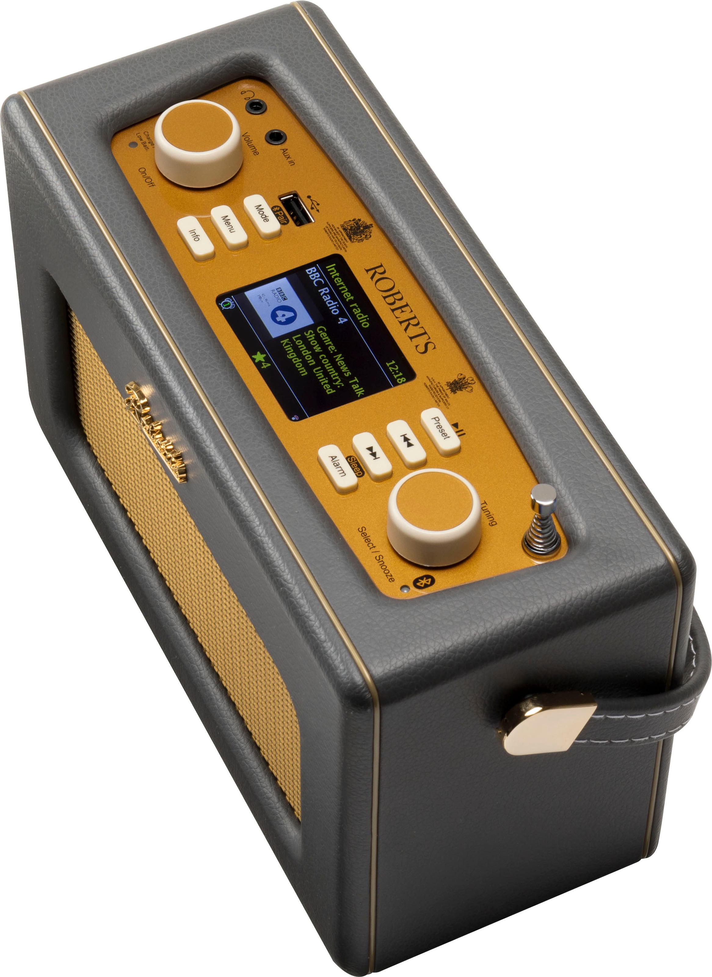 ROBERTS RADIO Internet-Radio »Revival iStream3L«, (Bluetooth-WLAN Internetradio-Digitalradio (DAB+)-FM-Tuner mit RDS)