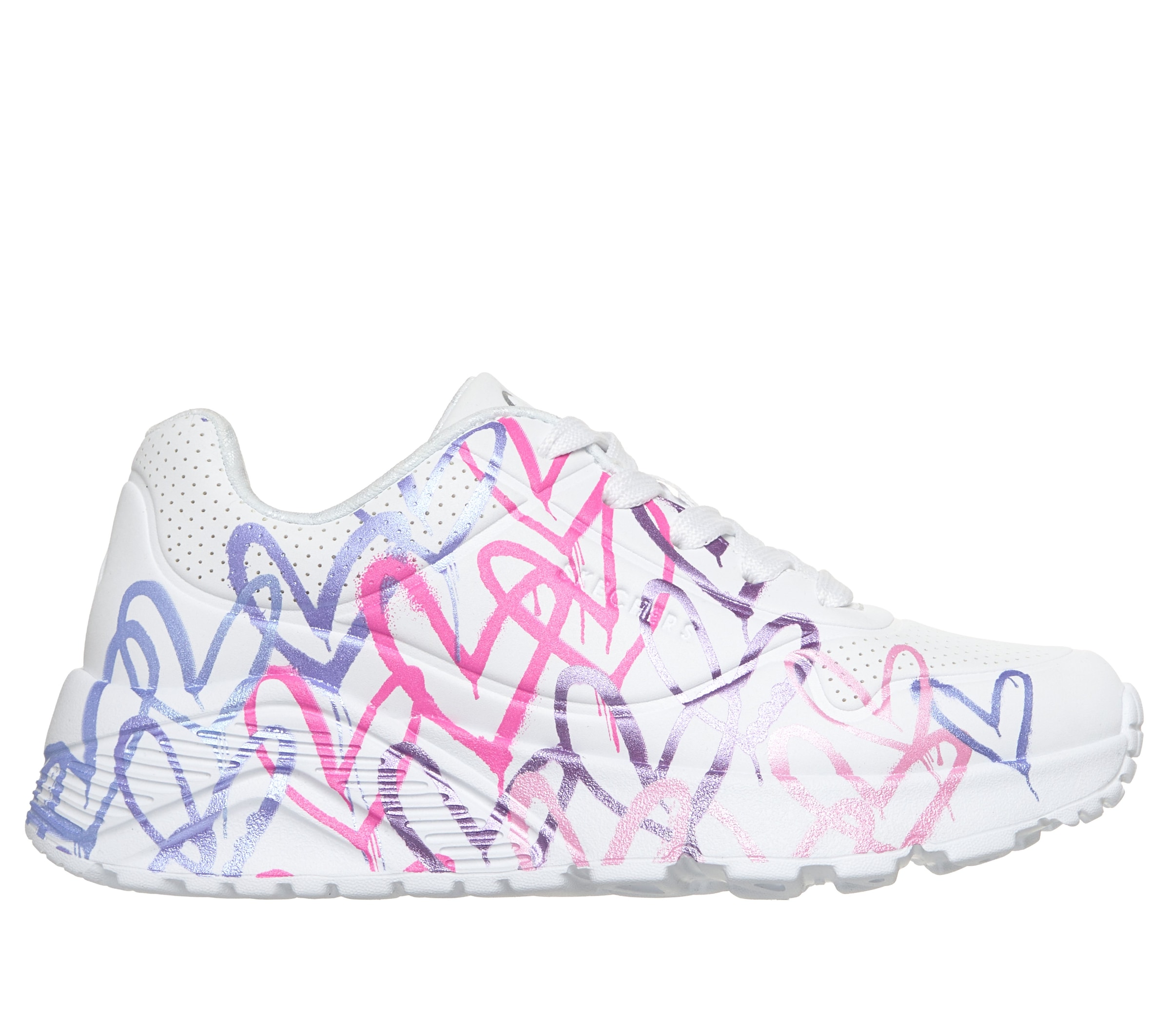 Skechers Sneaker »UNO LITE«  Schnürschuh, Freizeitsneaker, Grössenschablone zum Download