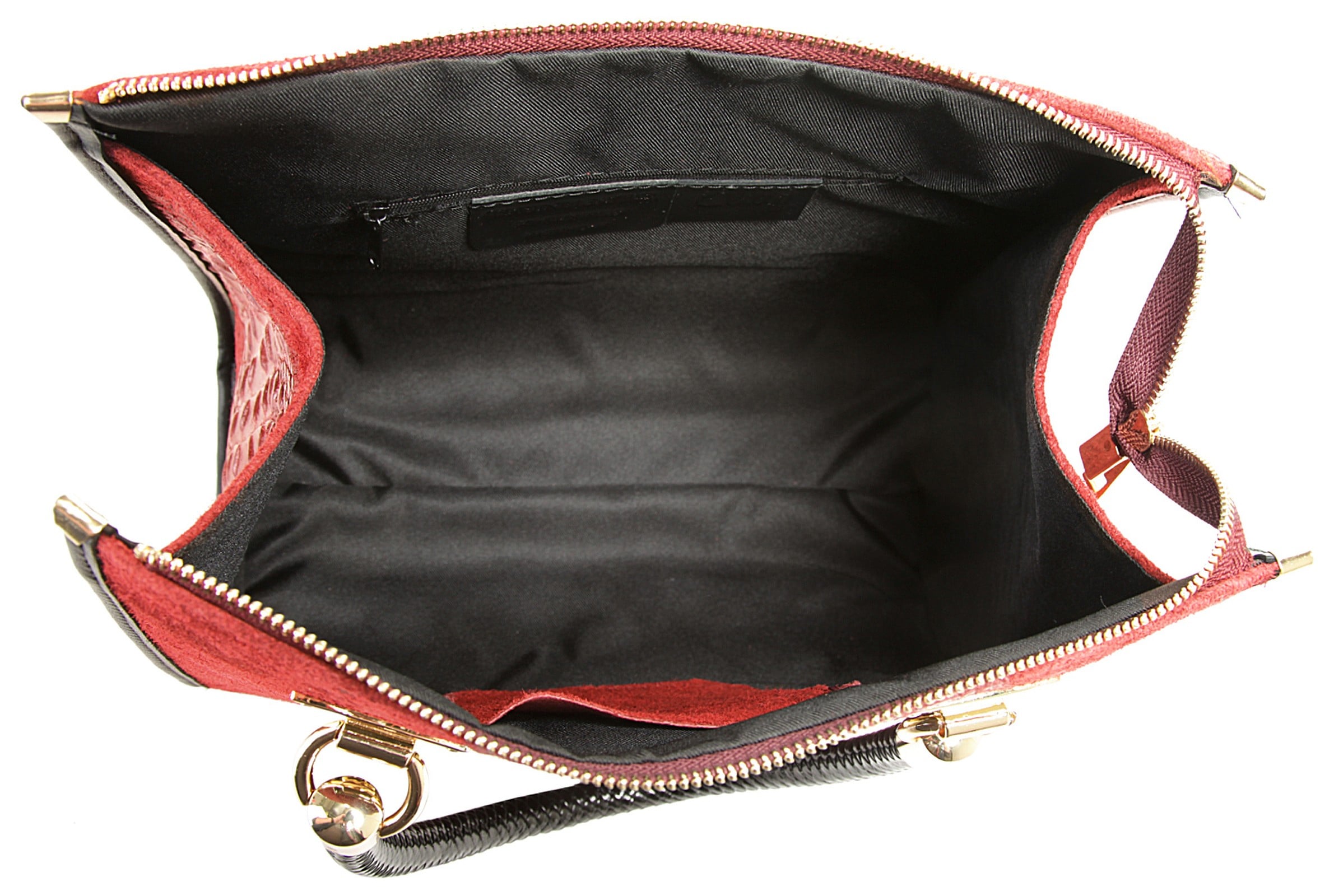 Cluty Henkeltasche echt Leder, Made in Italy