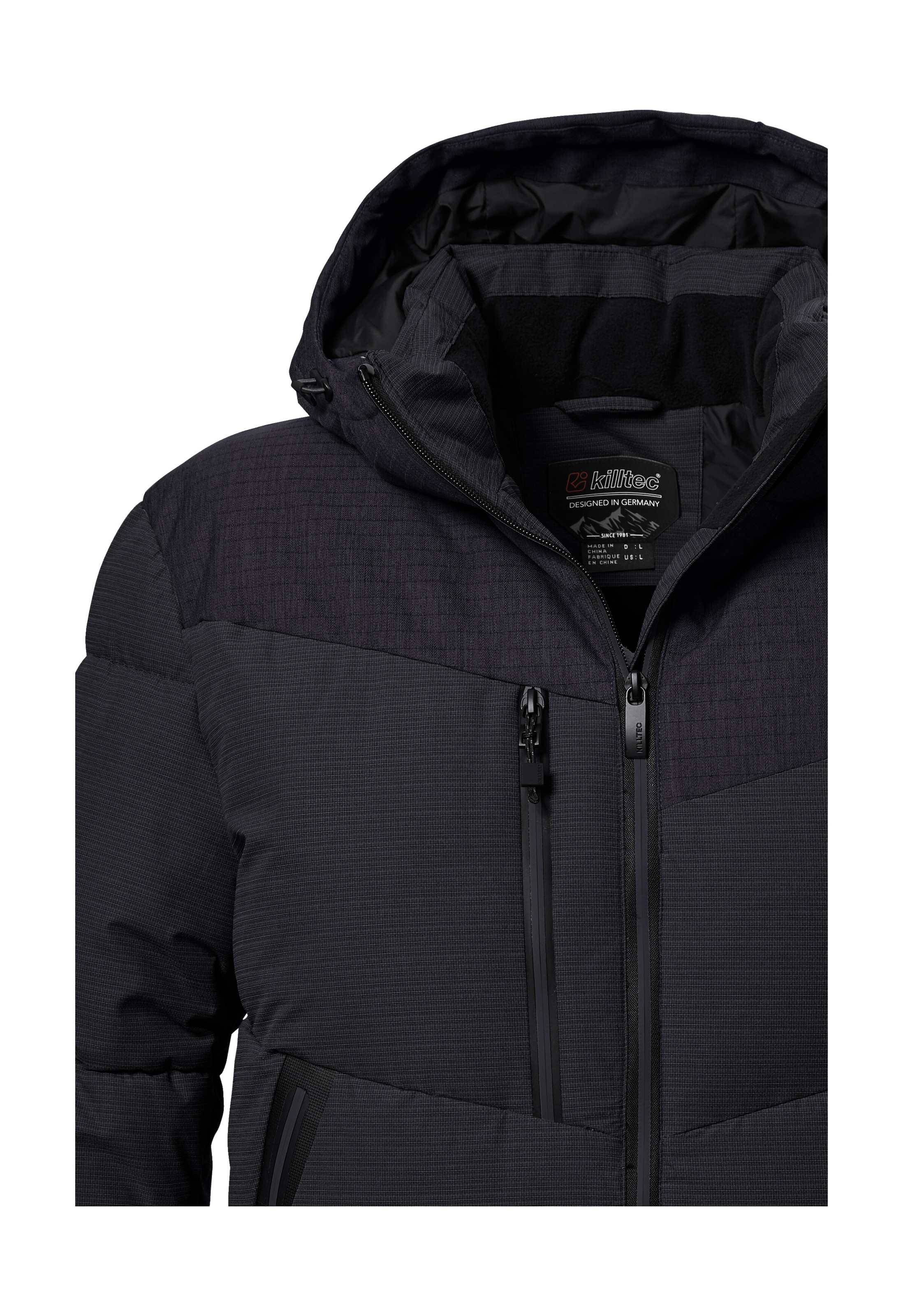 Killtec Steppjacke »KOW 306 MN QLTD JCKT« Herren Steppjacke mit Kapuze, wasserabweisend, atmungsaktiv