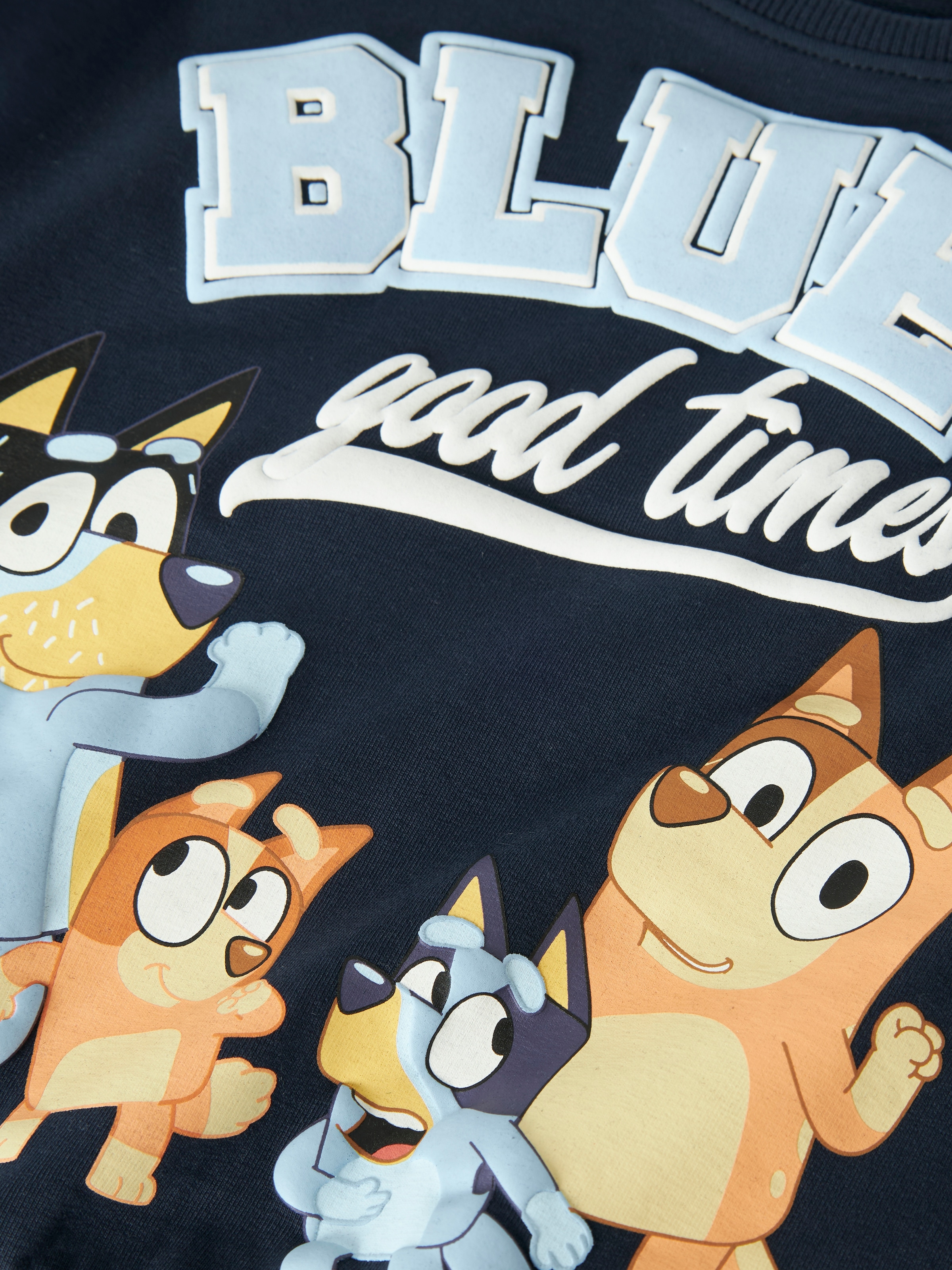 Name It Sweatshirt »NMMJUST BLUEY NREG SWEAT UNB NOOS SKY«, Baumwollmischung, regular fit
