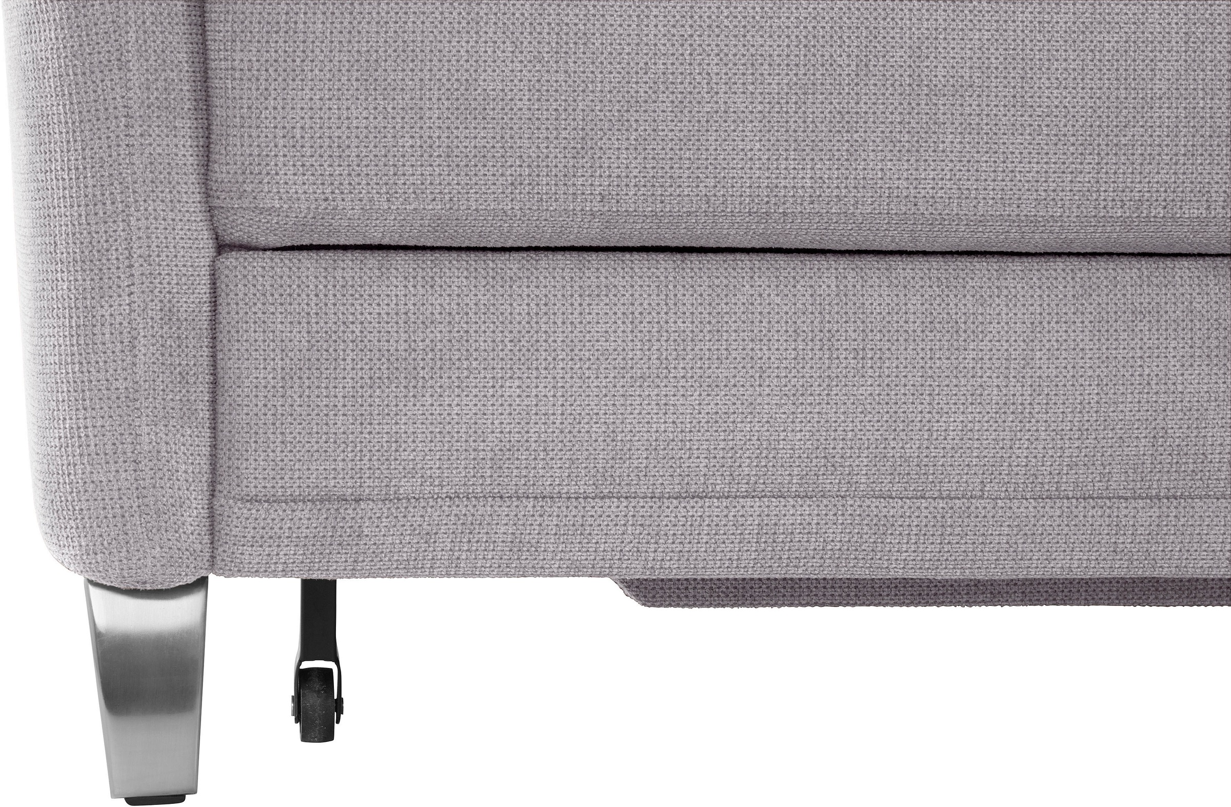 sit&more Ecksofa »Clio L-Form«, wahlweise mit Bettfunktion und Bettkasten, inklusive Federkern
