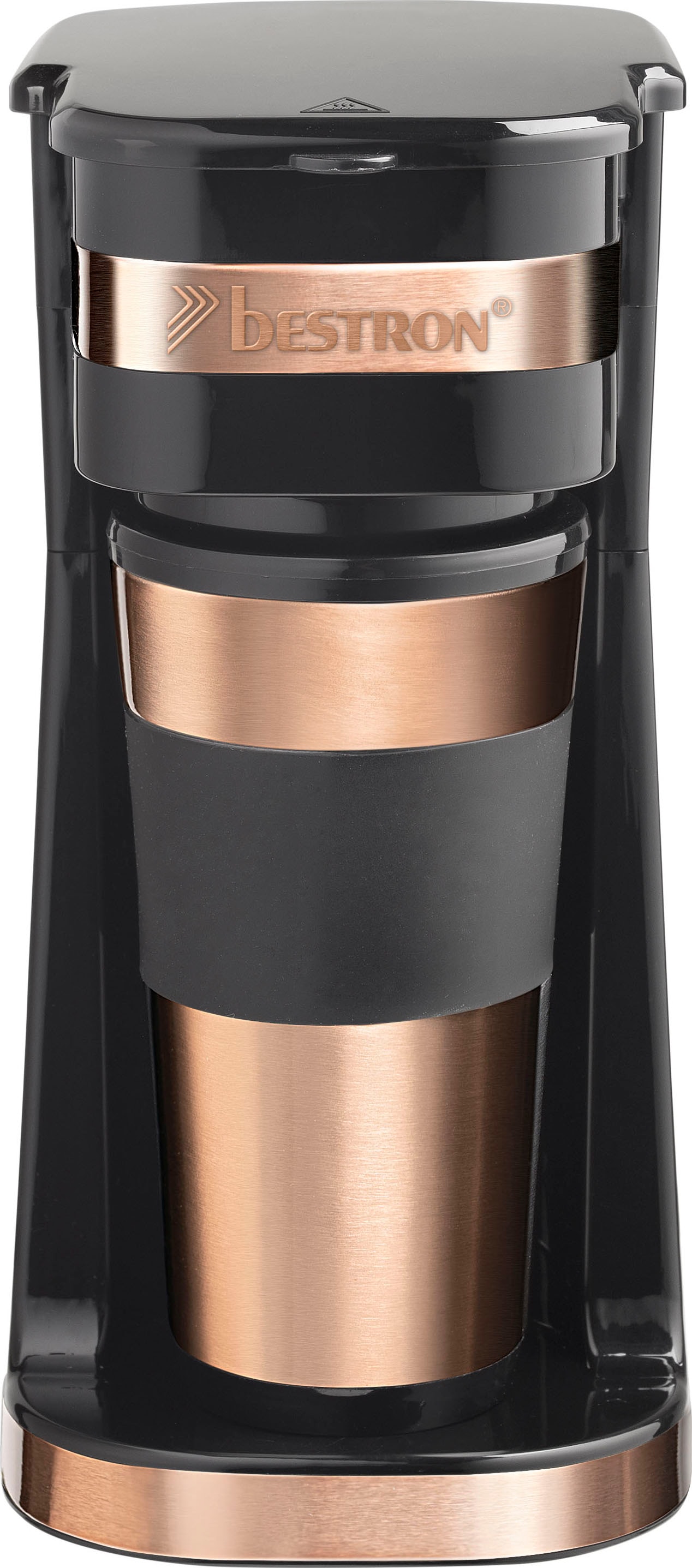 bestron Filterkaffeemaschine »ACM112CO, mit Isolierbecher, für gemahlenen Filterkaffee«, 0,42 l Kaffeekanne, Papierfilter, 101