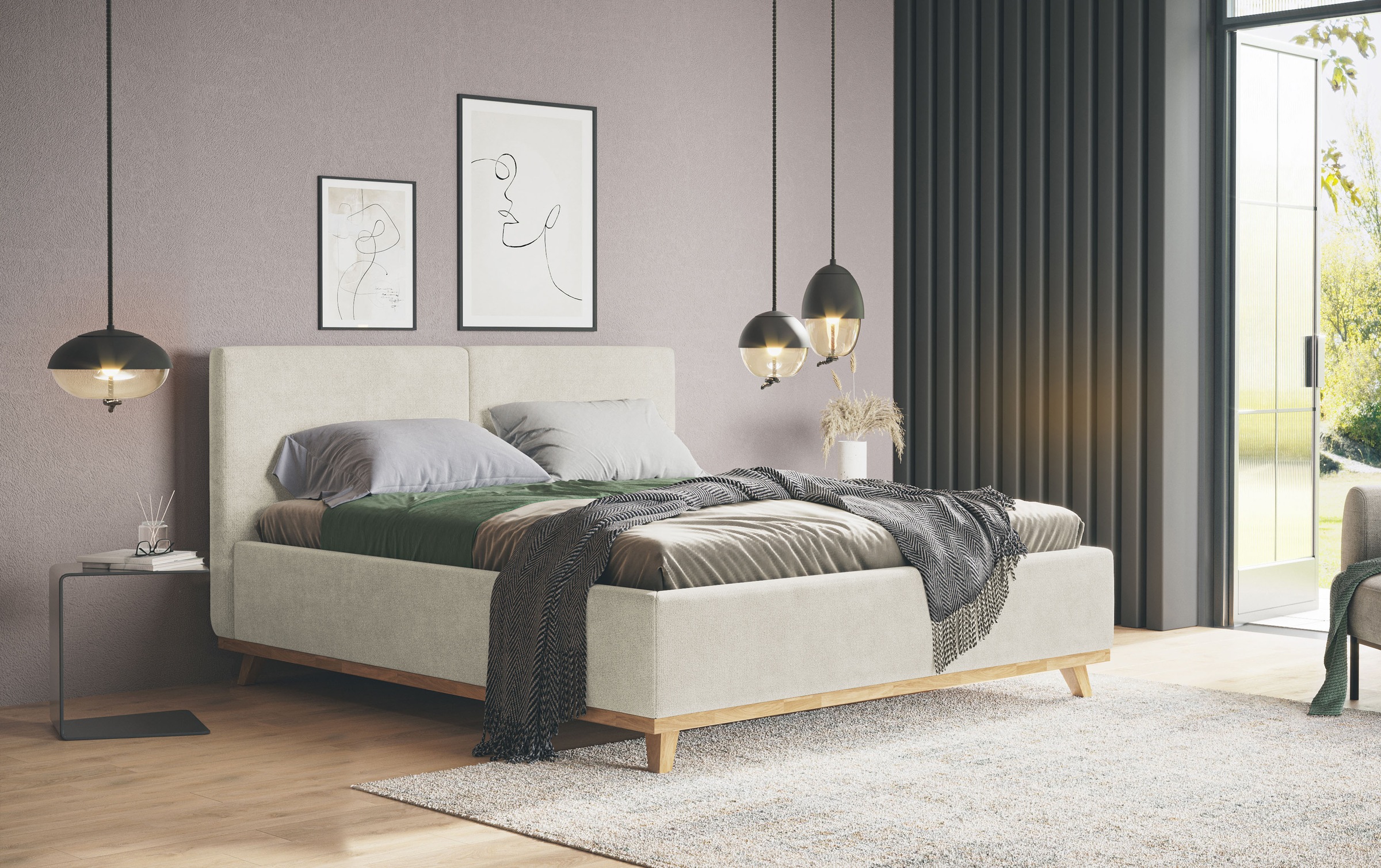 COTTA Polsterbett »MILLI III wahlweise mit Bettkasten« erhältlich in den Gr günstig online kaufen