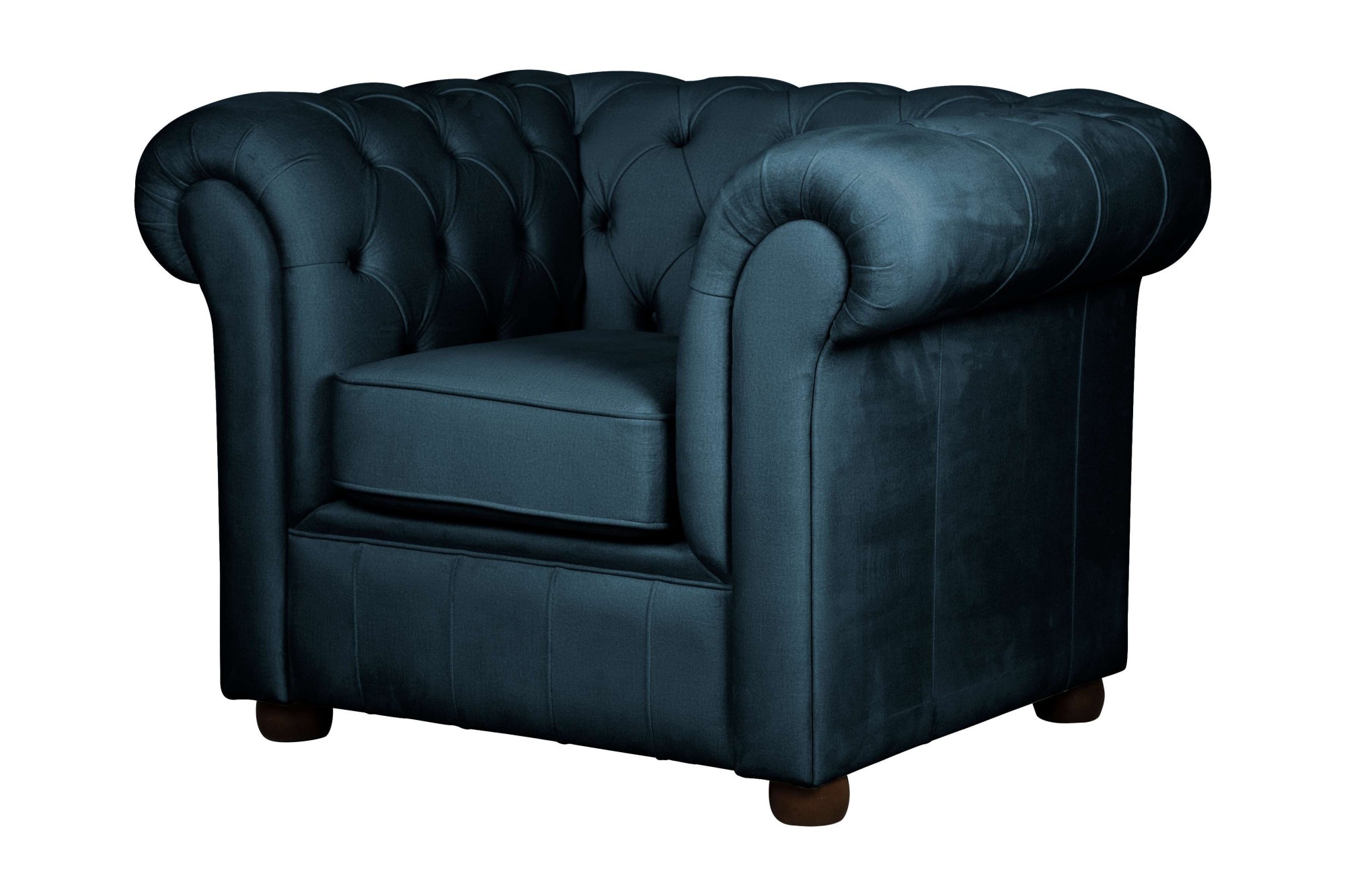 Home affaire Sessel »CHARENTE, Chesterfield, Wellenfederung, Maße B/T/H: 105/89/74 cm«, mit edler Knopfheftung und typischen Armlehnen