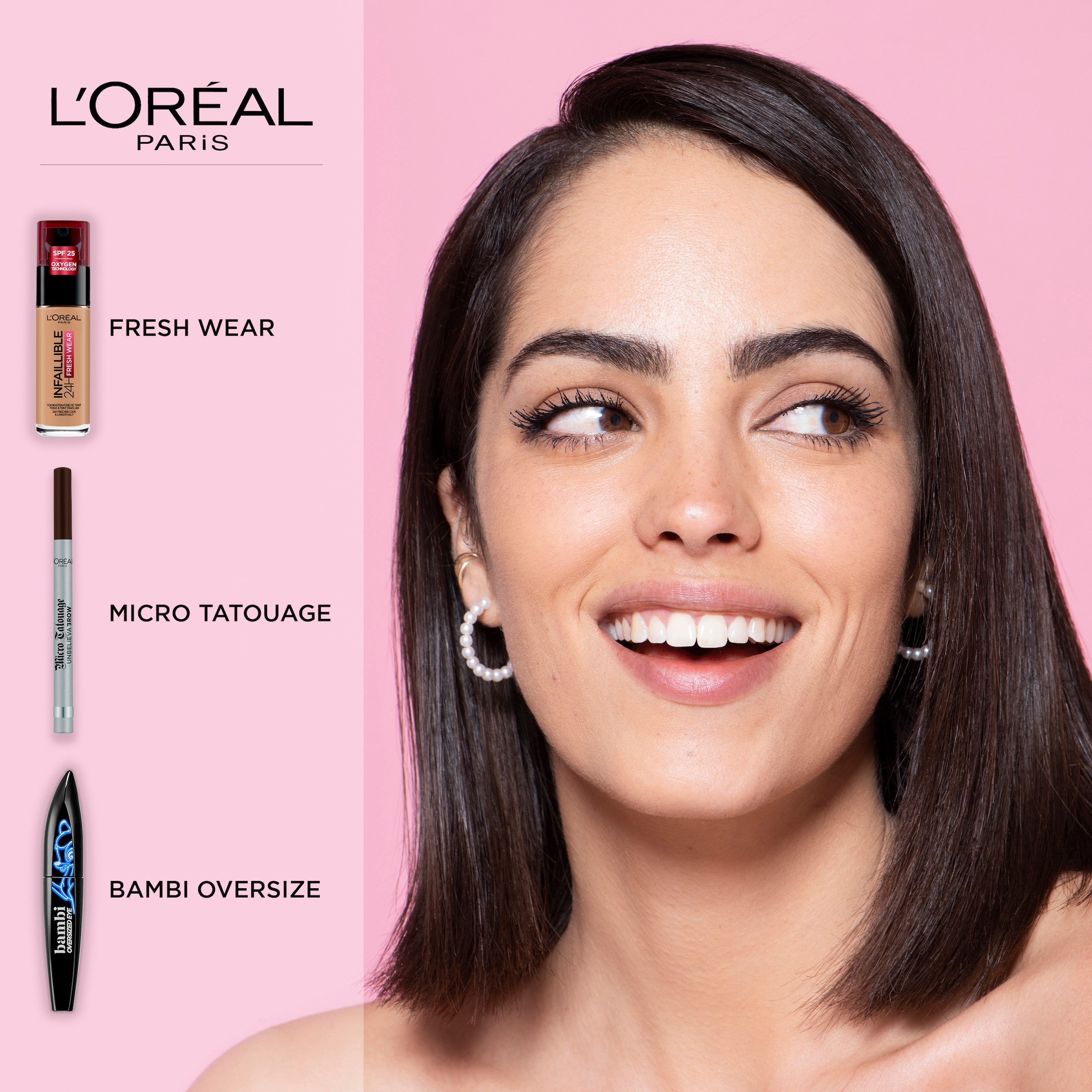 L'ORÉAL PARIS Foundation »Infaillible 32H Fresh Wear Make-up«, mit langanhaltender Formel