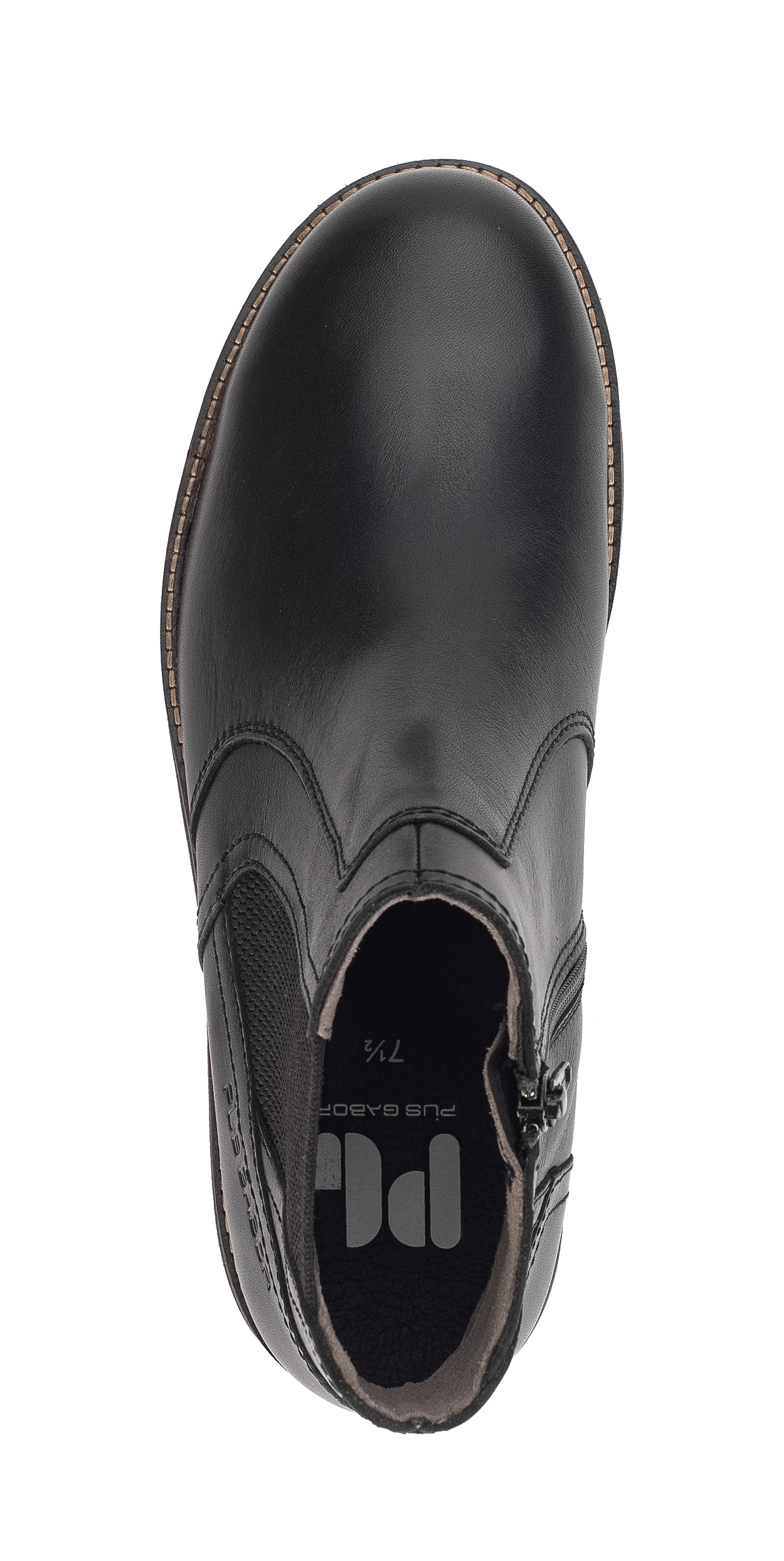 Pius Gabor Chelseaboots, Stiefelette, Businessschuh mit Ziernähten, Schuhweite G (= weit)