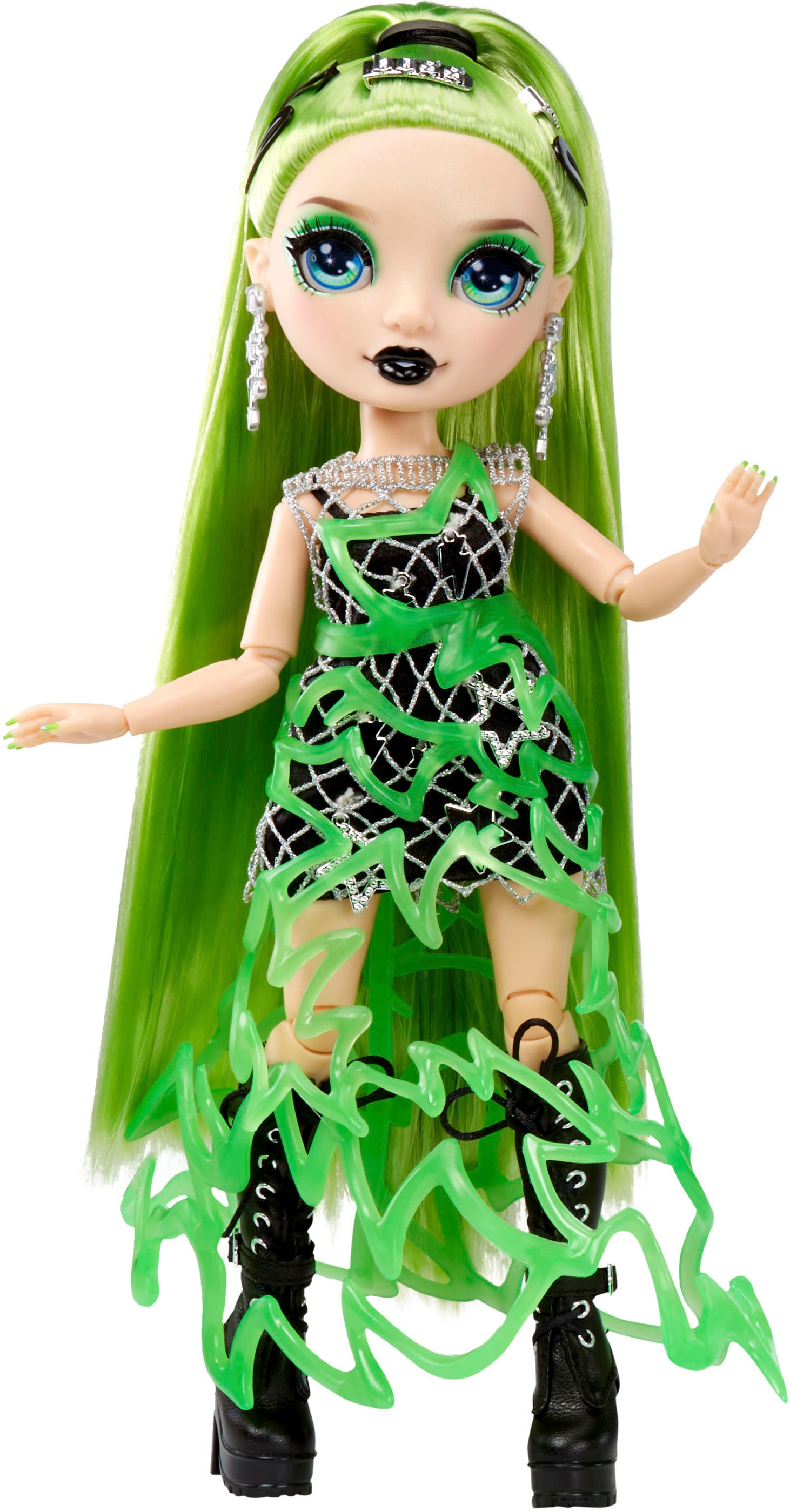 RAINBOW HIGH Anziehpuppe »Rainbow High Fantastic Fashion - Jade (green)«, inklusive 2. Outfit