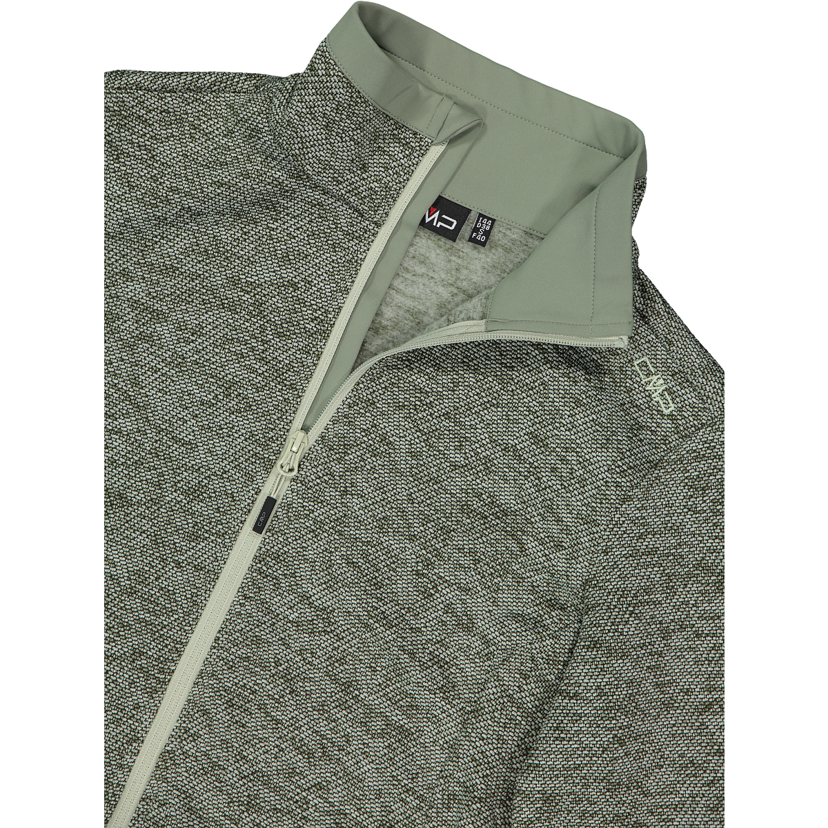 CMP Strickfleecejacke sportlicher Stil, Übergangsjacke für Erwachsene