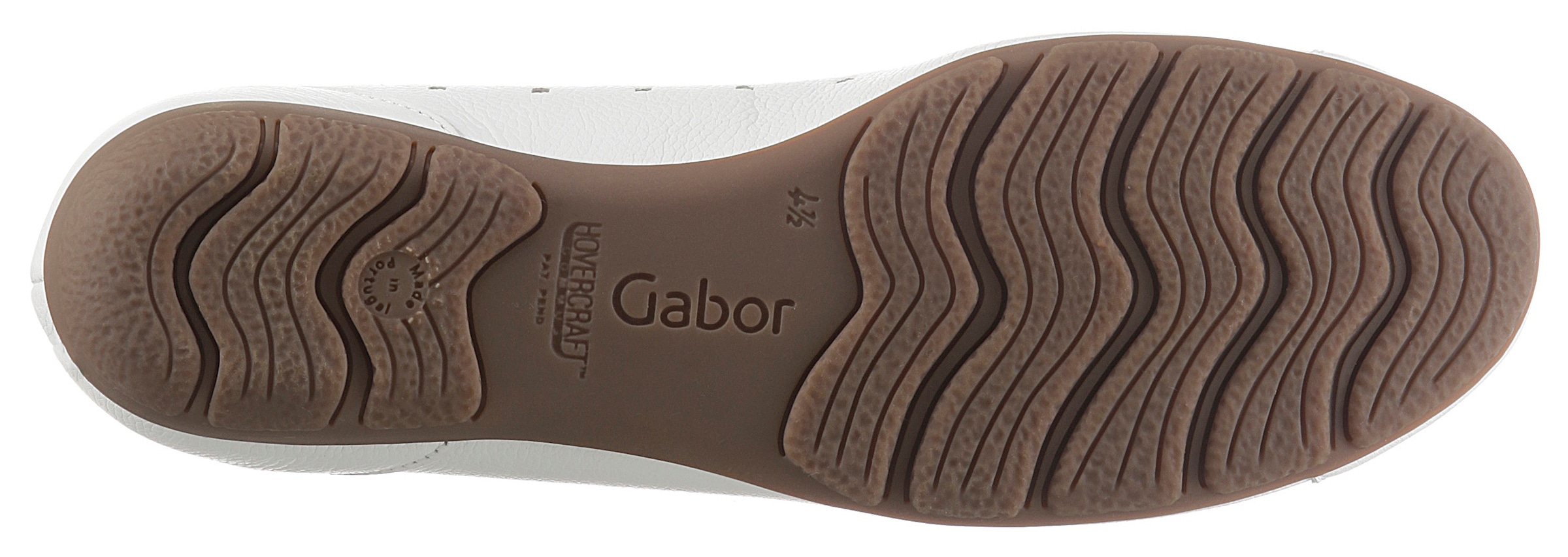 Gabor Ballerina, Slipper, Freizeitschuh, Halbschuh mit luftigem Lochmuster