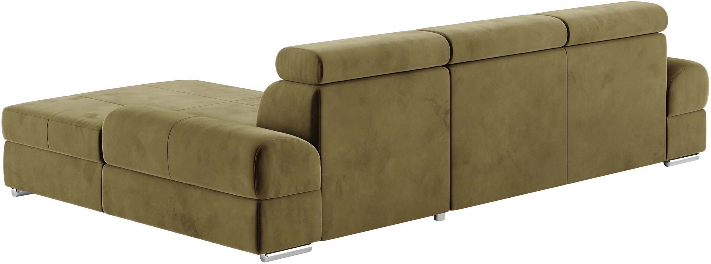 sit&more Ecksofa »Broadway L-Form«, inklusive Kopfteilverstellung, wahlweise mit Bettfunktion