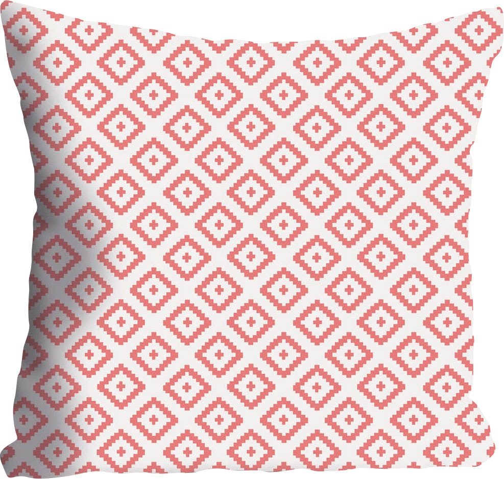 queence Dekokissen »Nina«, Kissenhülle,kleine Quadrate,Gelb,Muster,Modern,G günstig online kaufen