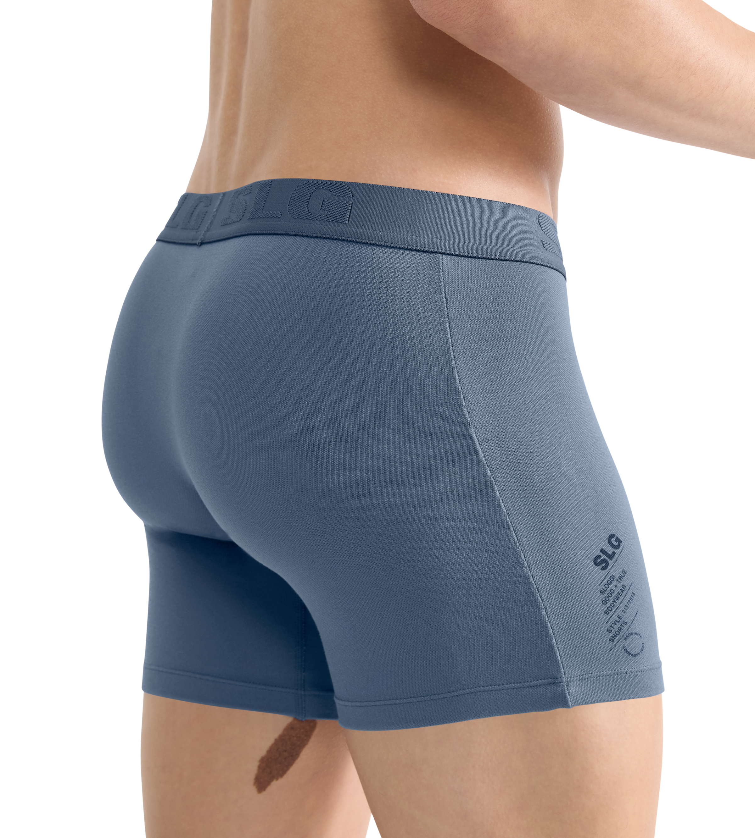 sloggi Boxershorts »SLG Base Soft« ohne Eingriff, mit elastischem Logobund