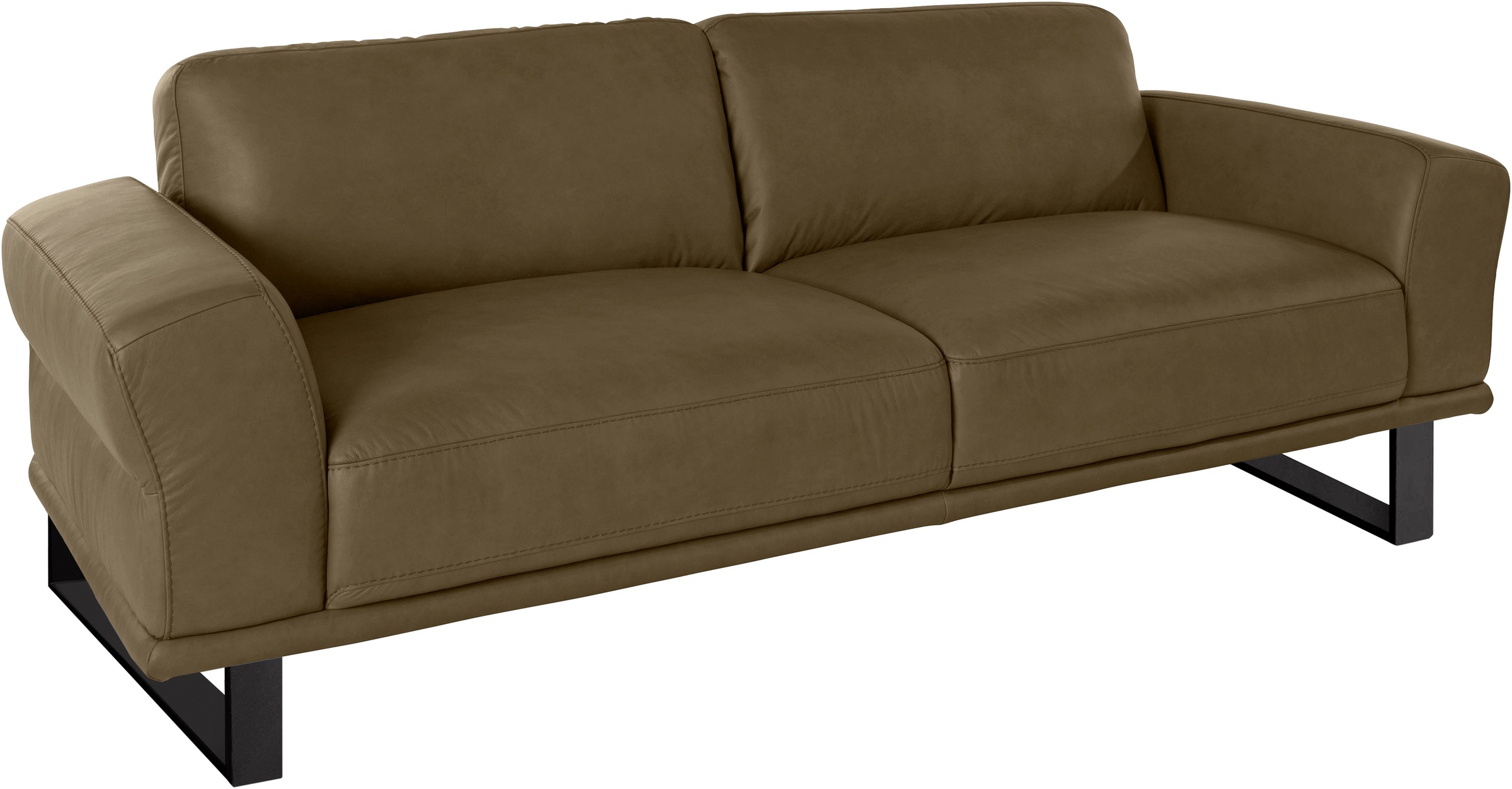 W.SCHILLIG 2,5-Sitzer »montanaa« mit Metallkufen in Schwarz pulverbeschicht günstig online kaufen