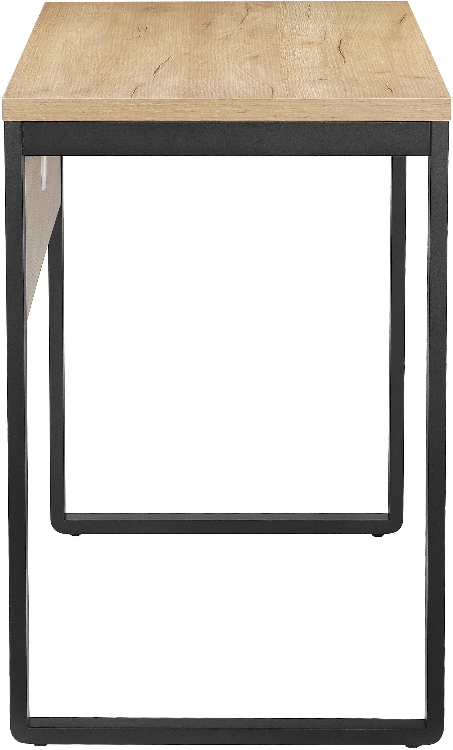 Places of Style Schreibtisch »Moid«, Computertisch, Kabeldurchlass, Metallkufen, Breite 100 cm