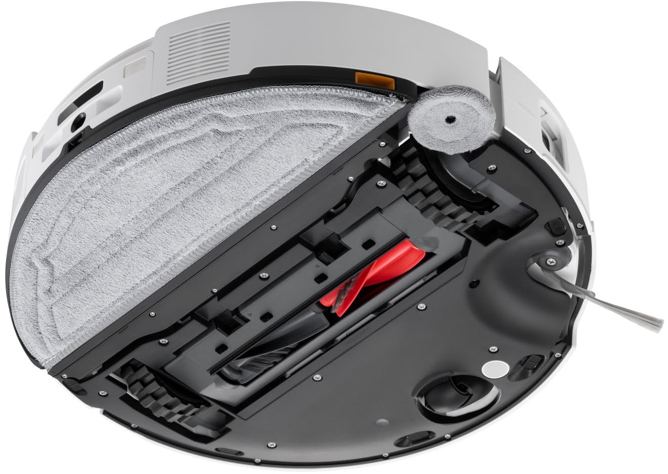 Roborock Saugroboter »Roborock Saros 10, 7,98cm flach«, FlexiArm™ Riser Seitenbürste, 80 °C Moppwäsche