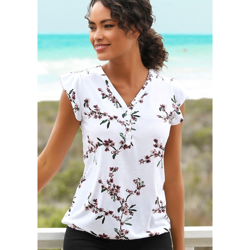 LASCANA Shirttop, (2er-Pack)