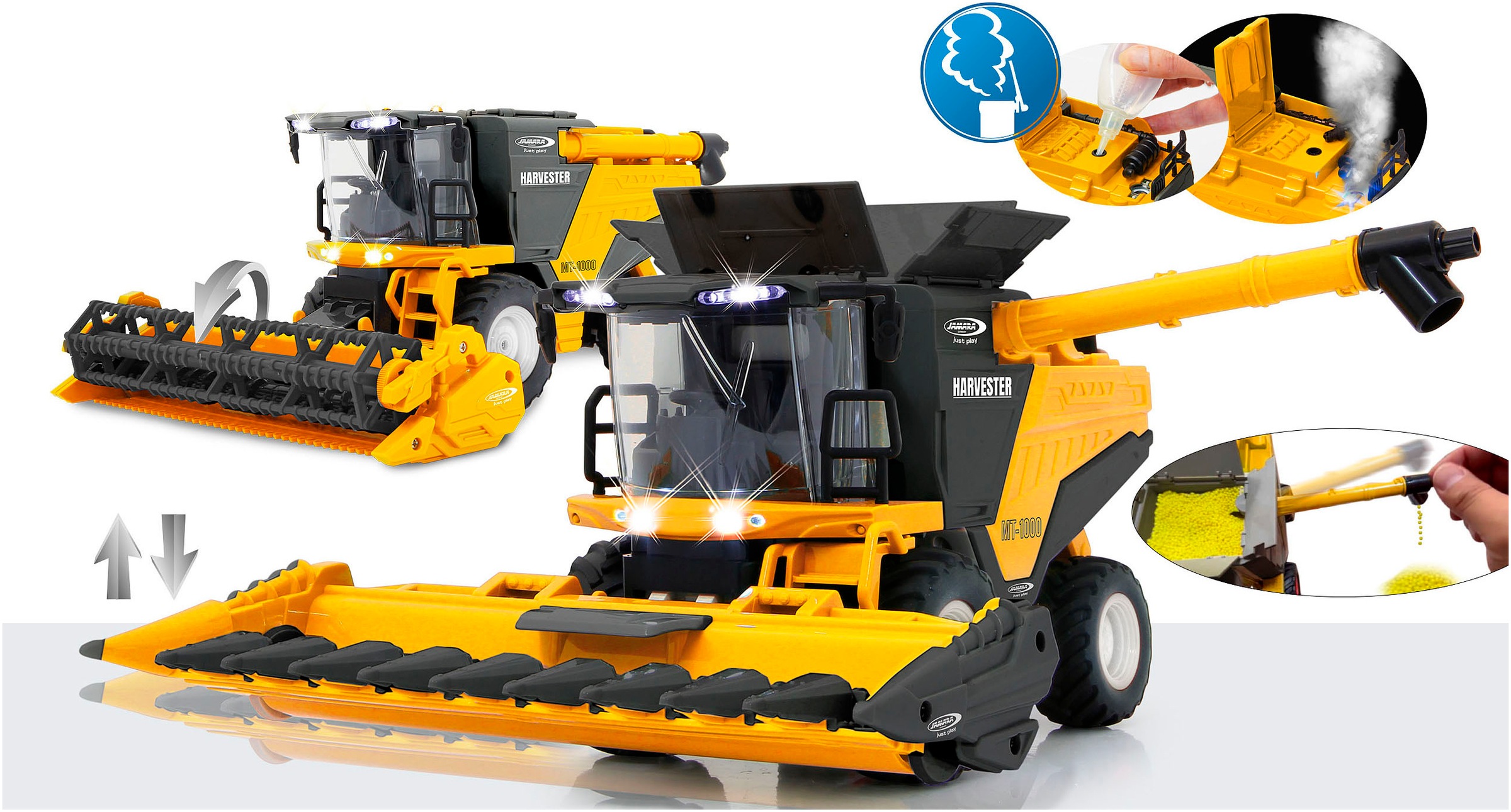 Jamara RC-Traktor »Mähdrescher MT-1000 1:24S 2,4GHz«, im Maßstab 1:24