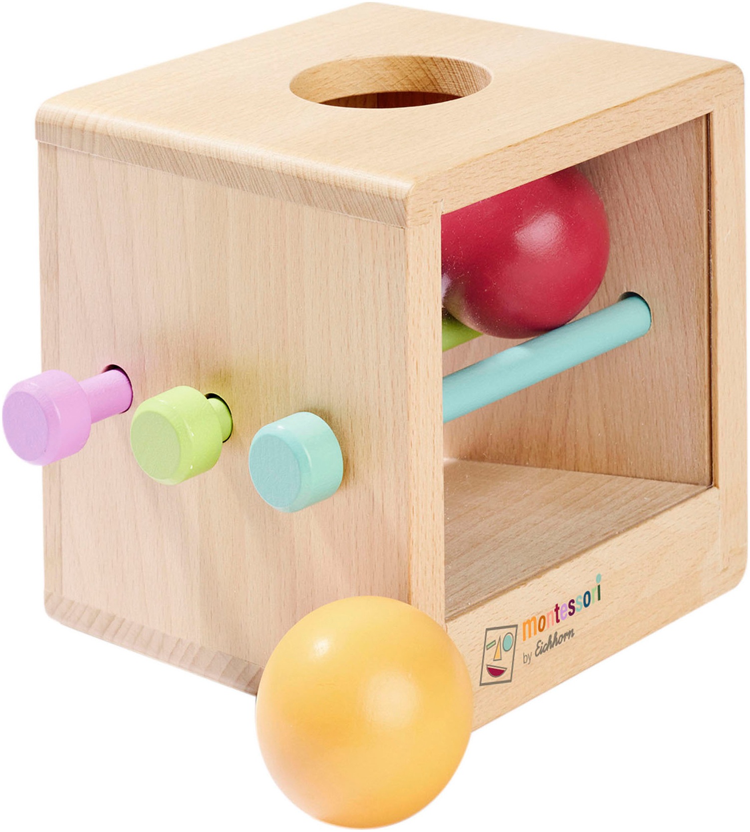 Eichhorn Lernspielzeug »Montessori Box mit Kugeln«, FSC®- schützt Wald - weltweit