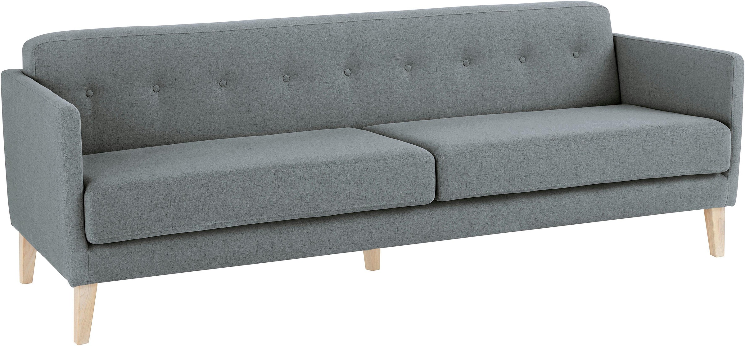 andas 3-Sitzer »Raadal«, in skandinavischem Design, Knopfheftung, Design by Morten Georgsen
