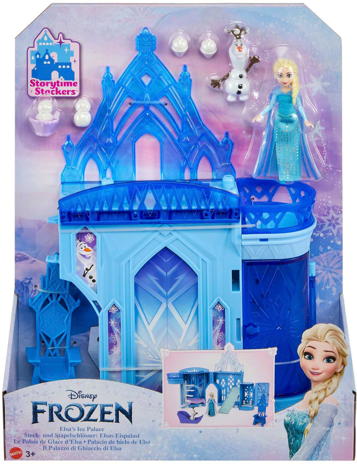 Mattel® Puppenhaus »Disney Die Eiskönigin, Elsas Stapelschloss«, inkluisve Puppe Elsa