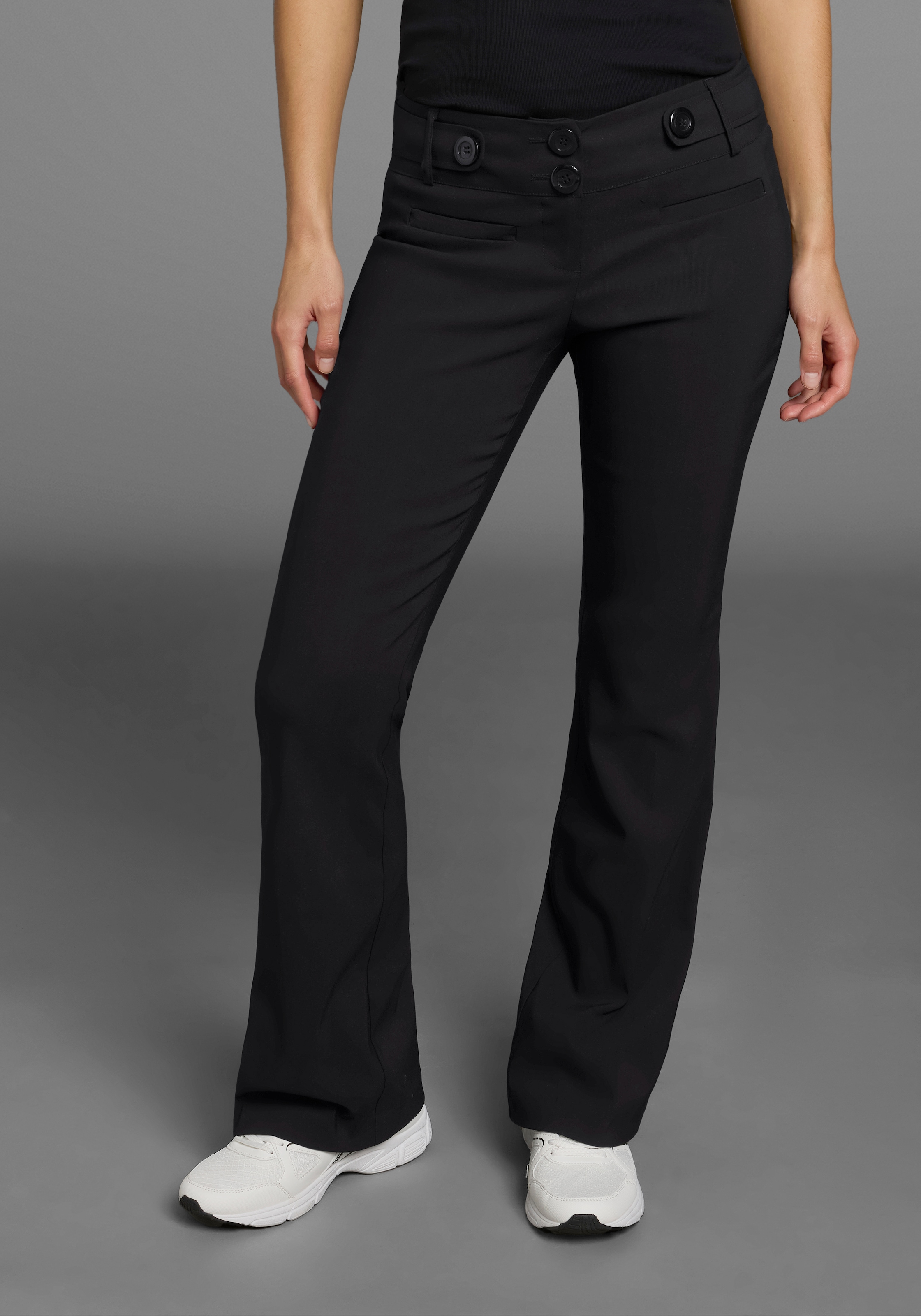 Melrose Anzughose, in Bootcut-Form