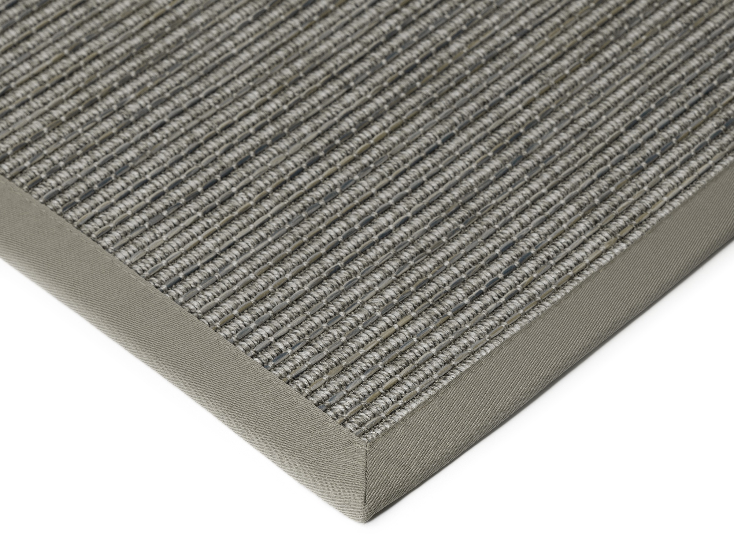 Dekowe Teppich »Basic S2 Stripes« rechteckig 10 mm Höhe meliert, Sisaloptik, mit Bordüre, In- und Outdoor geeignet
