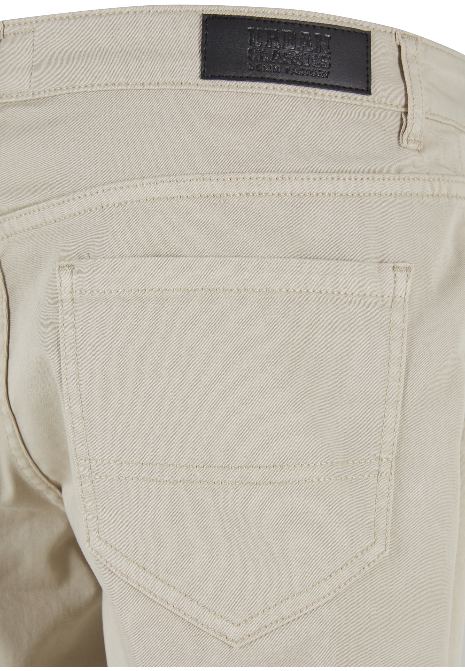 URBAN CLASSICS Stoffhose »Urban Classics Herren Stretch Twill 5 Pocket Pants«