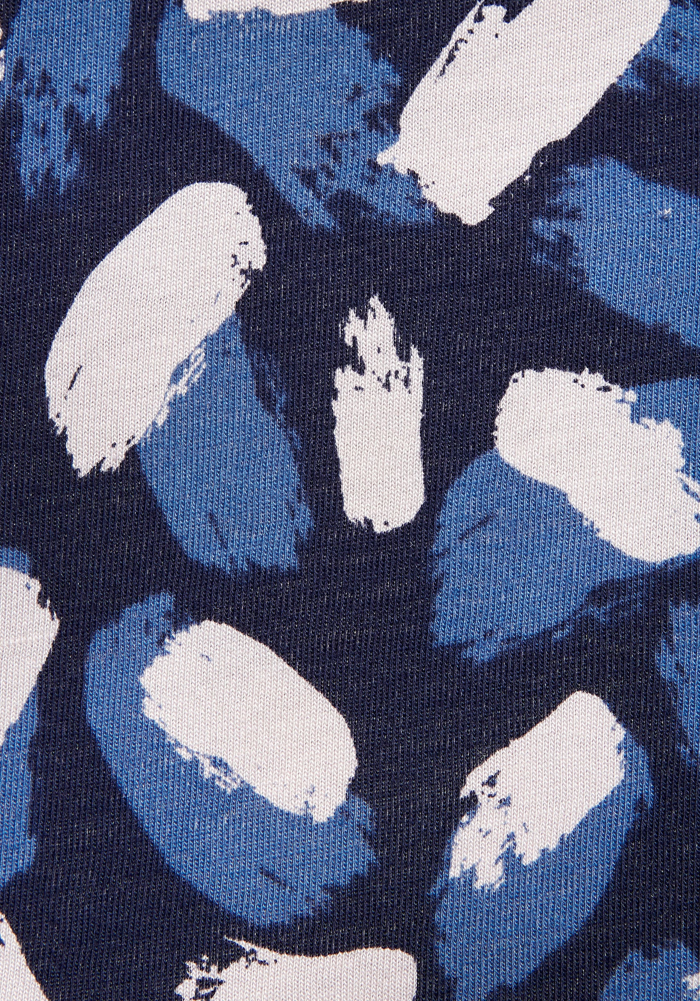 s.Oliver Pyjamaoberteil Mit schönem Alloverdruck