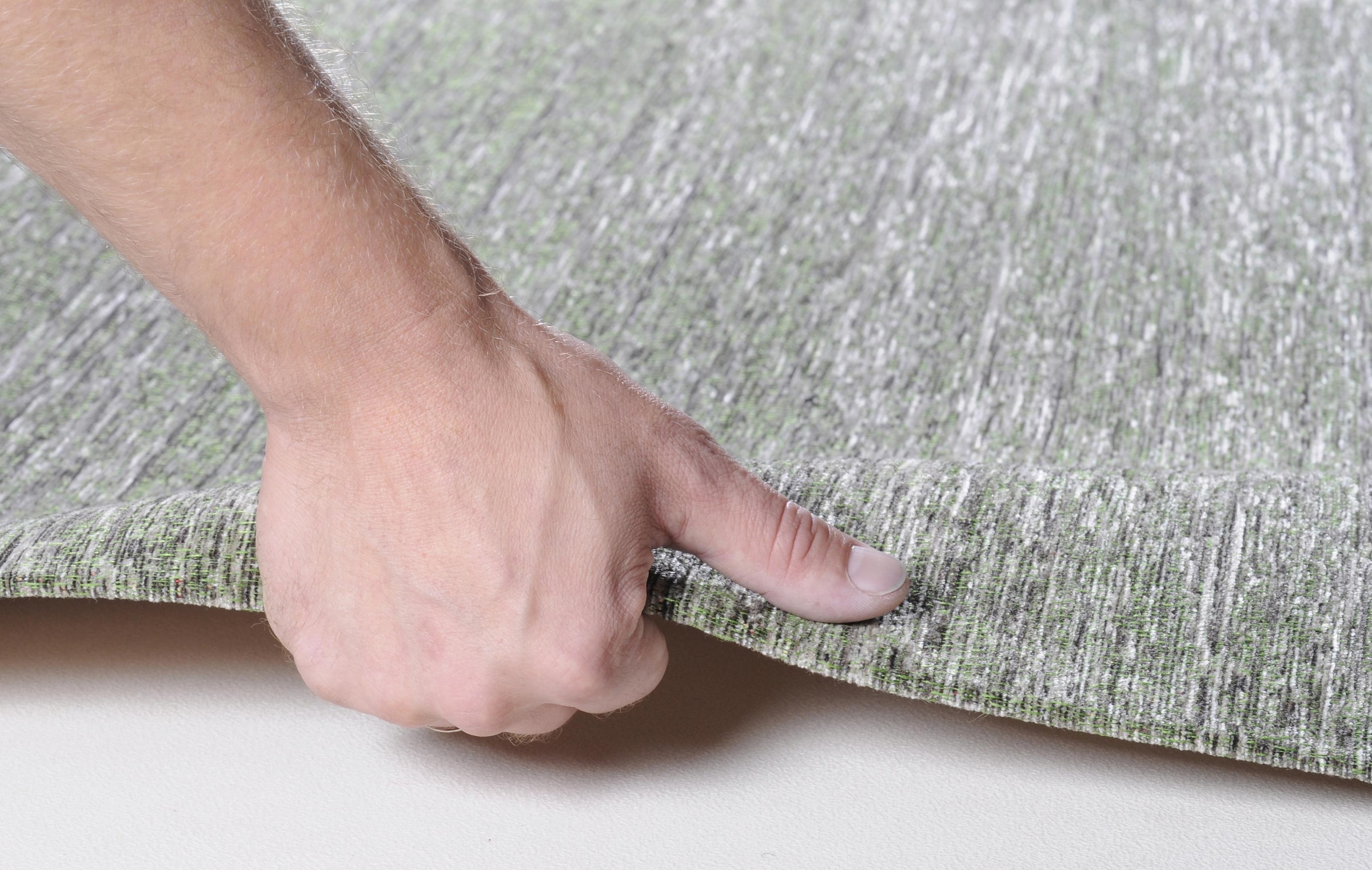 THEKO Teppich »Kapstadt uni«, rechteckig, 5 mm Höhe, Flachgewebe, ideal im Wohnzimmer & Schlafzimmer