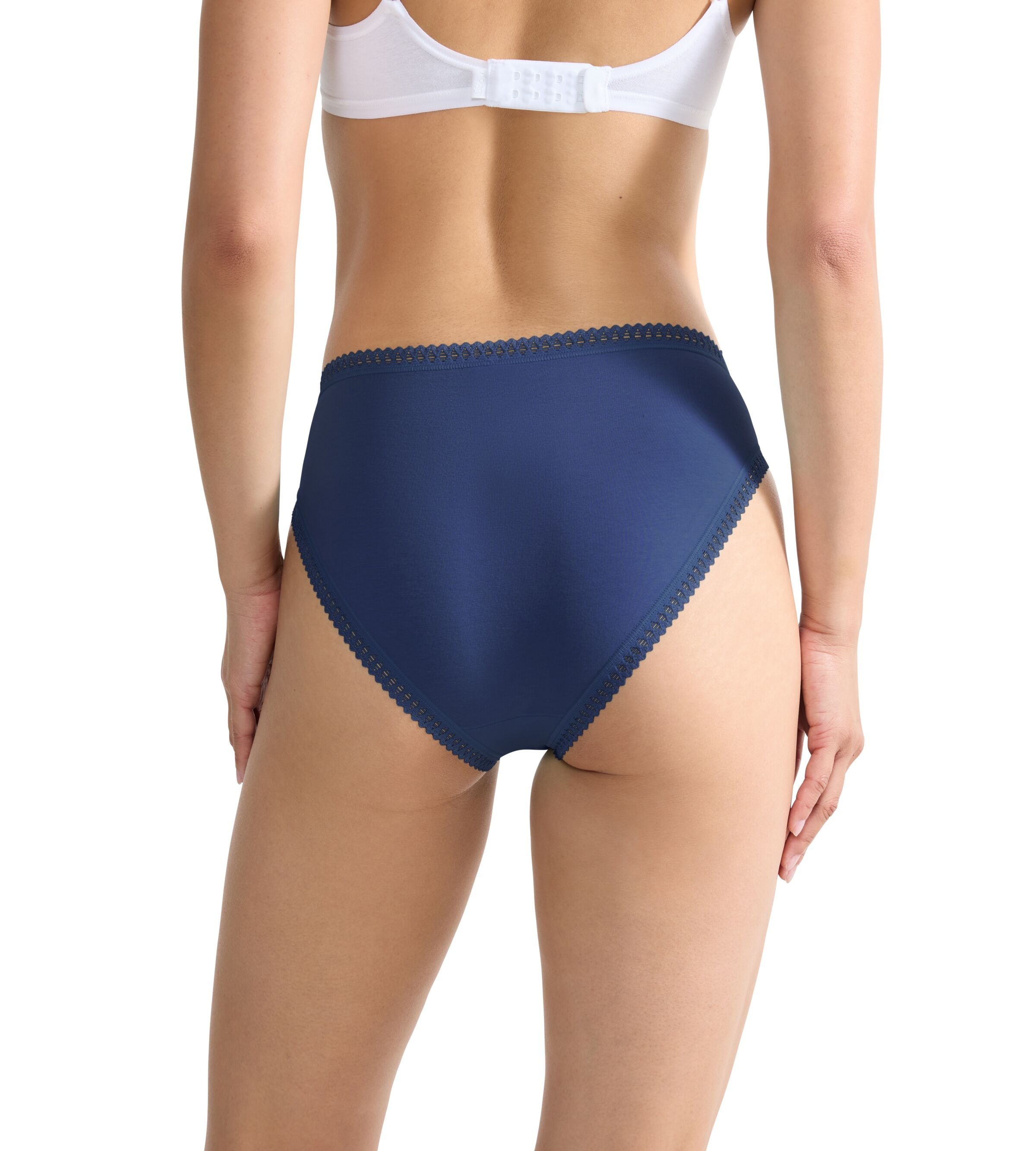 sloggi Slip »GO Crush High leg C3P«, (3er Pack), mit Spitzendetails