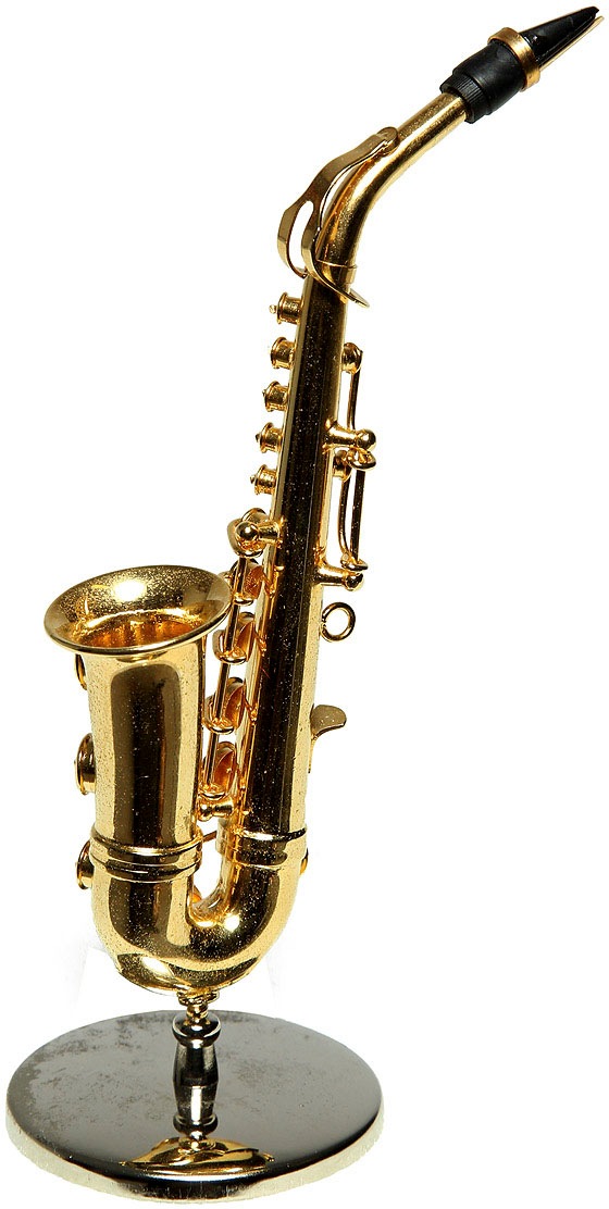 Ambiente Haus Dekofigur »Saxophon 13cm«, (1 St.) auf Rechnung bestellen