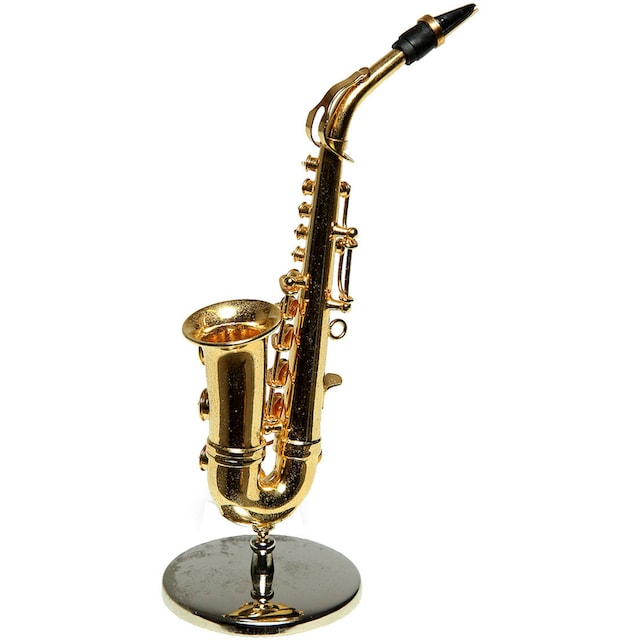 Ambiente Haus Dekofigur »Saxophon 13cm«, (1 St.) auf Rechnung bestellen