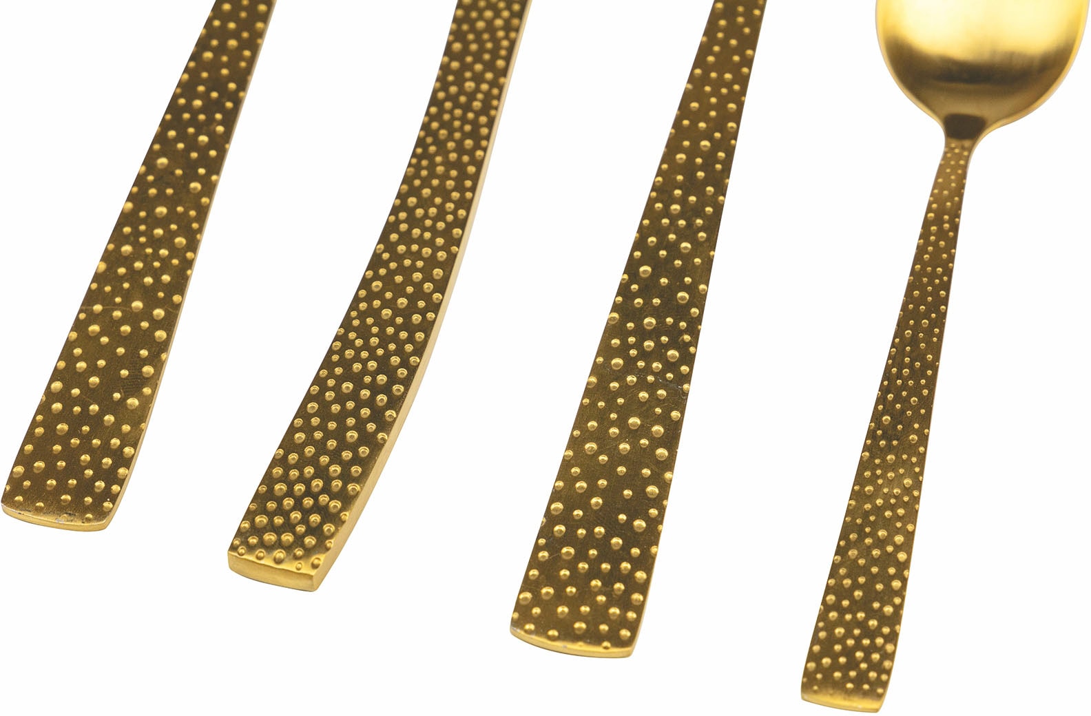 Villa d'Este Besteck-Set »Stone Gold«, (Set, 24 tlg.), Essbesteck-Set