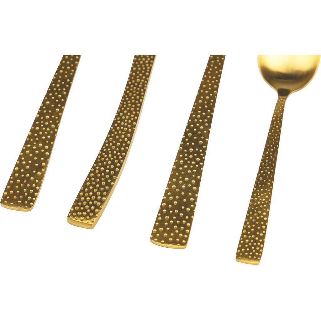 Villa d'Este Besteck-Set »Stone Gold«, (Set, 24 tlg.)