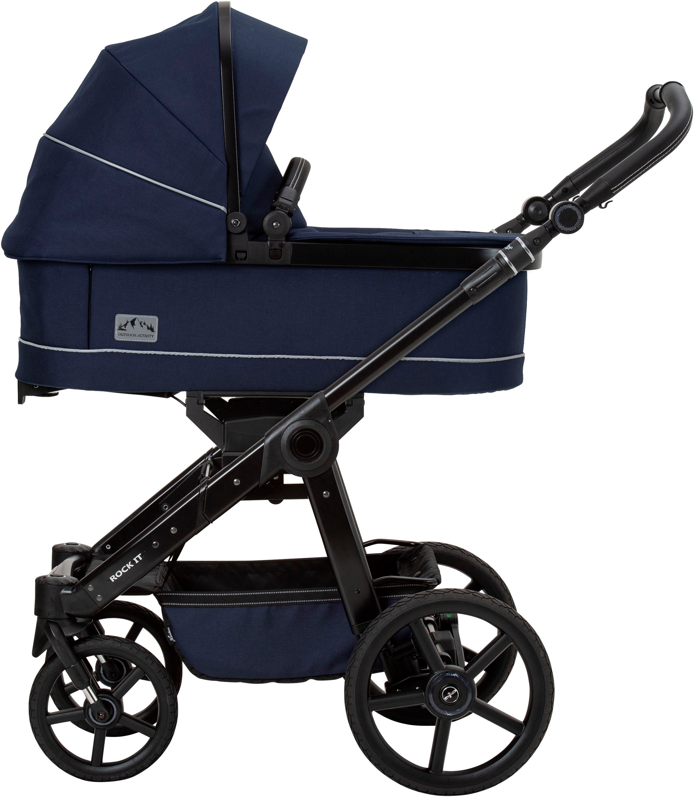 Hartan Kombi-Kinderwagen »Rock it GTR Outdoor mit Handbremse«, Made in Germany