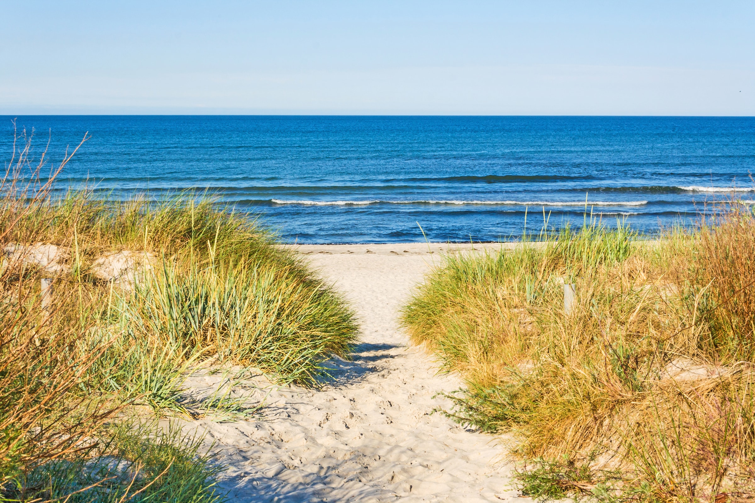 Papermoon Fototapete »Beach Access« glatt günstig online kaufen