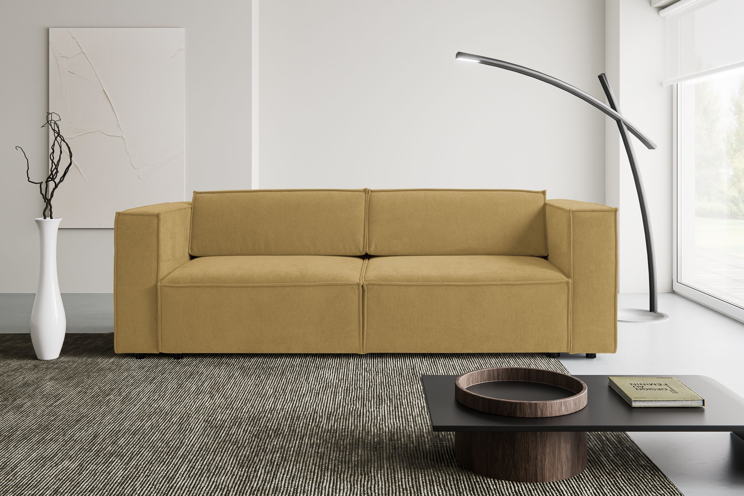 WERK2 Schlafsofa »Kansas Breite 252 cm, mit extragroßer Liegefläche 202x152 günstig online kaufen