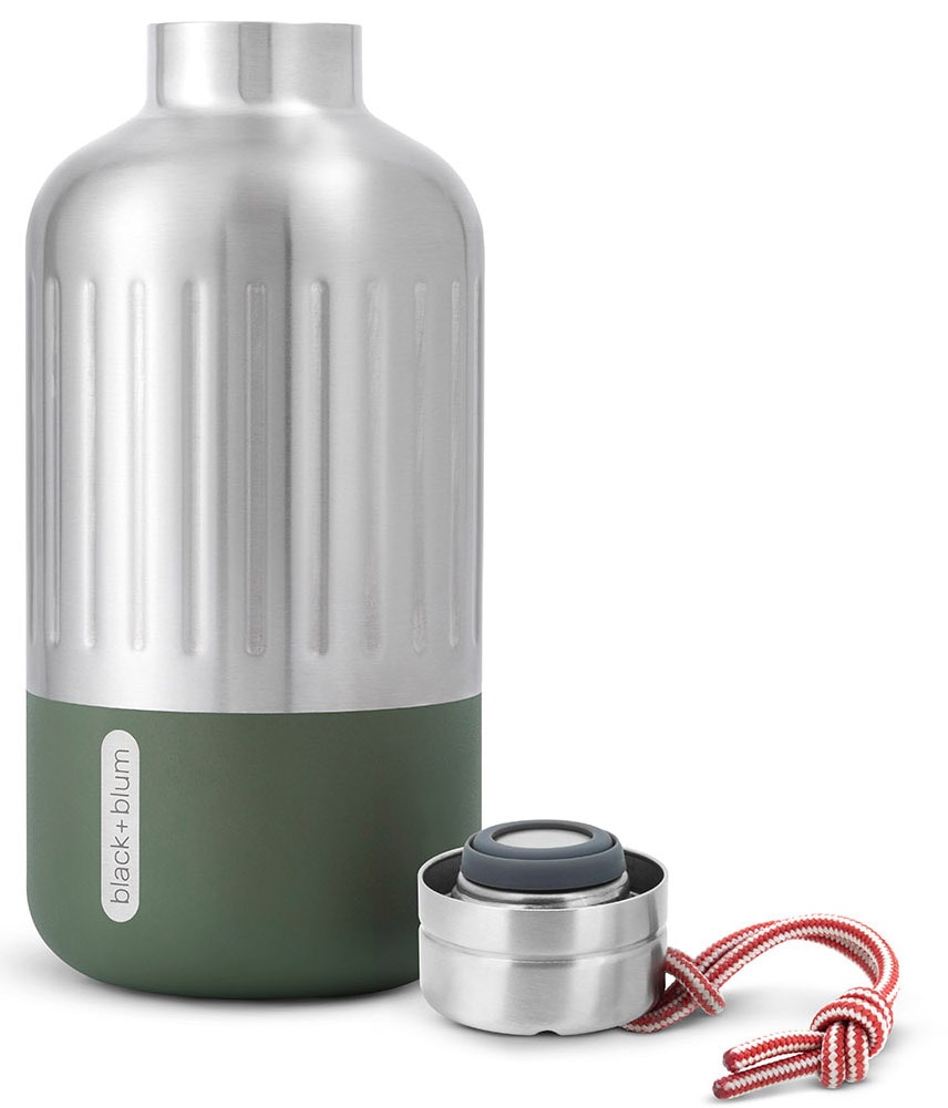 black+blum Isolierflasche »Explorer«, (1 tlg.), Edelstahl, 650 ml