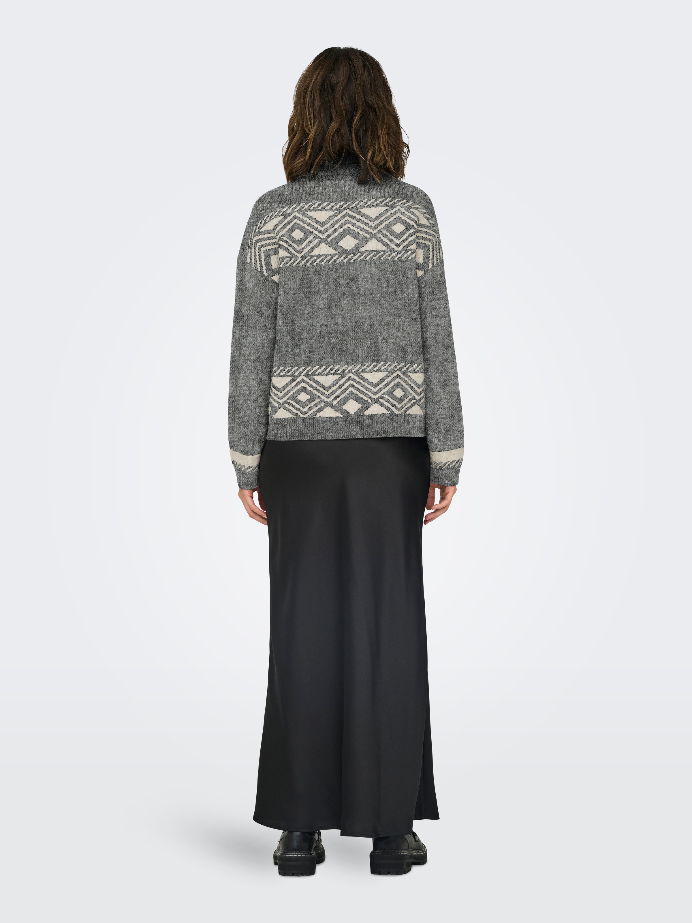 ONLY Stehkragenpullover »ONLVICTORIA L/S PULLOVER KNT NOOS«