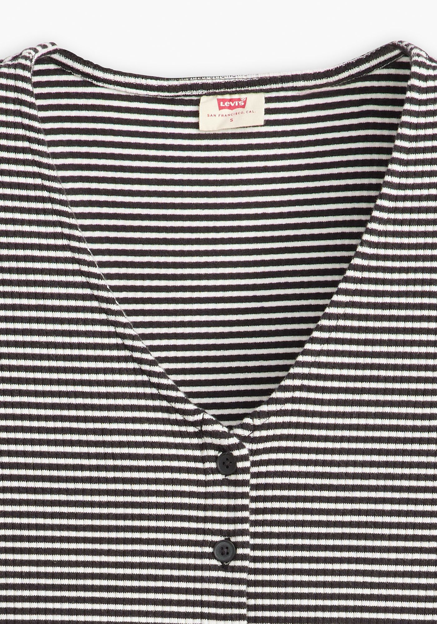 Levi's® V-Shirt mit Knopfleiste