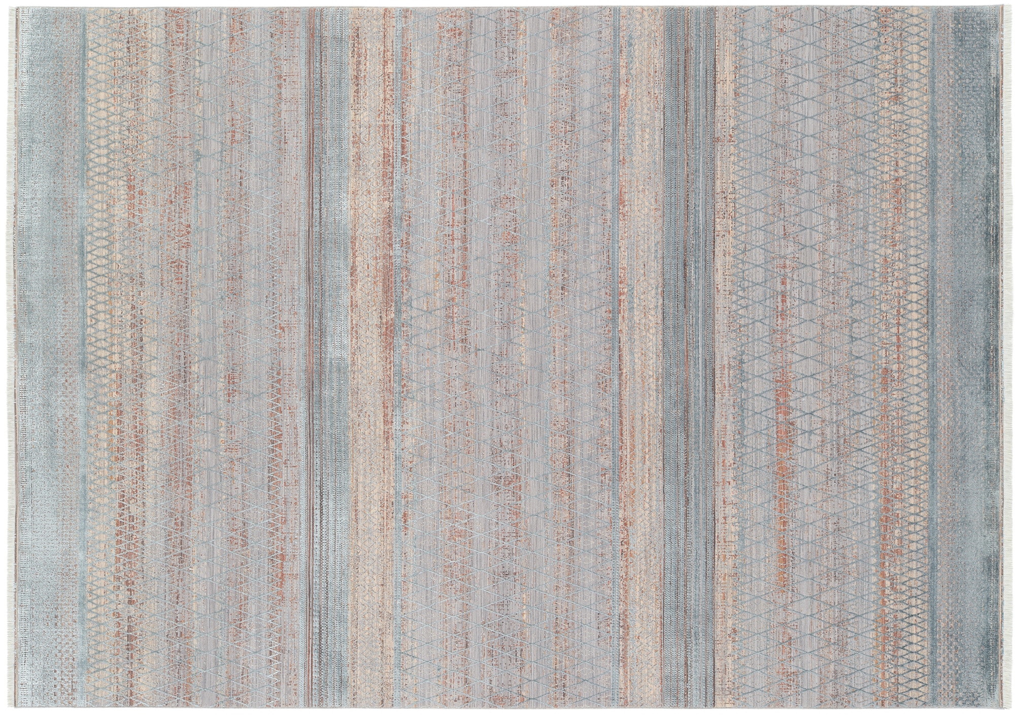 OCI DIE TEPPICHMARKE Teppich »FARBEN MASTER«, rechteckig, 8 mm Höhe, Klassisches Muster, eingefasst, in 3-D-Optik