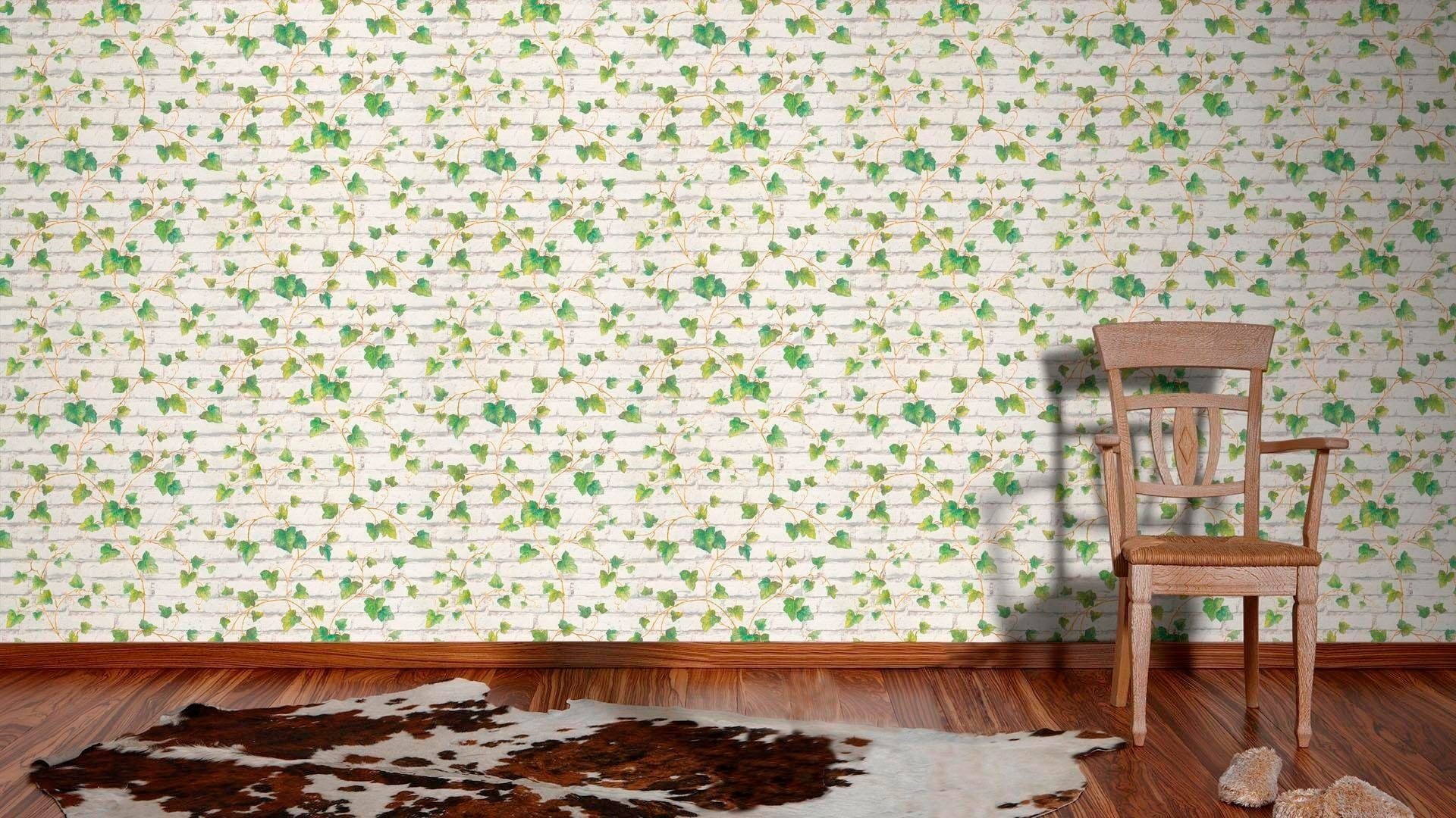 living walls Vliestapete »Best of Wood`n Stone 2nd Edition«, Steinoptik-gemustert-Motiv, Blumentapete Tapete Stein Tapeten Wohnzimmer modern Design Wandtapete