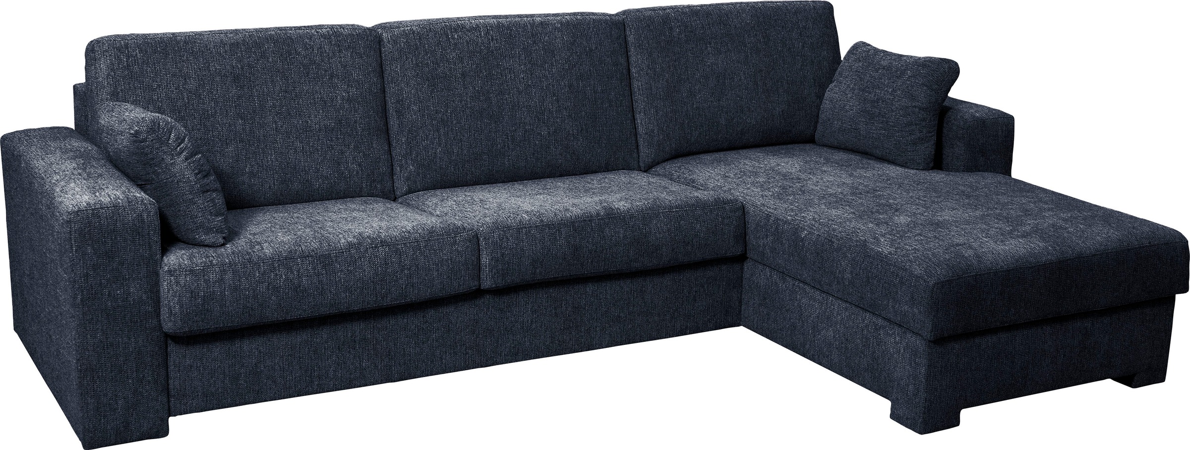 Home affaire Ecksofa »Roma "M" Matratzenhöhe 14 cm, Dauerschlaffunktion, mit Unterfederung,«, Liegemaße ca 143x198 cm, L-Form