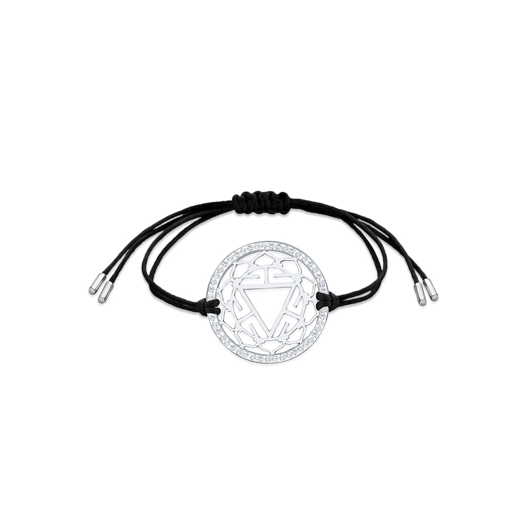 Nenalina Armband »Solarplexus Chakra Kristalle 925 Silber«